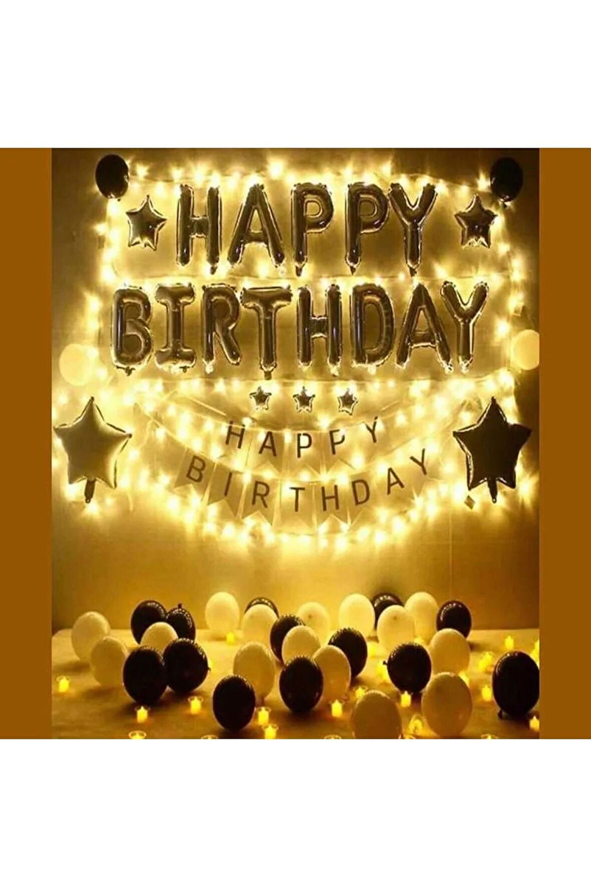 Çıtıpıtıstore Led Işıklı Lüks Doğum Günü Balon Konsepti