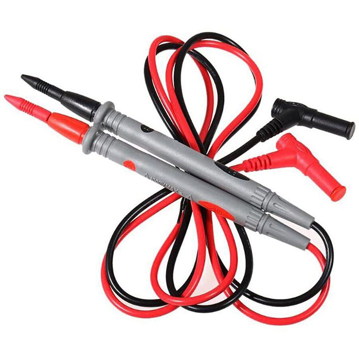 P1502B 4 parça  Çok Işlevli Değiştirilebilir Multimetre Probu Test ölçüm Kablo kiti