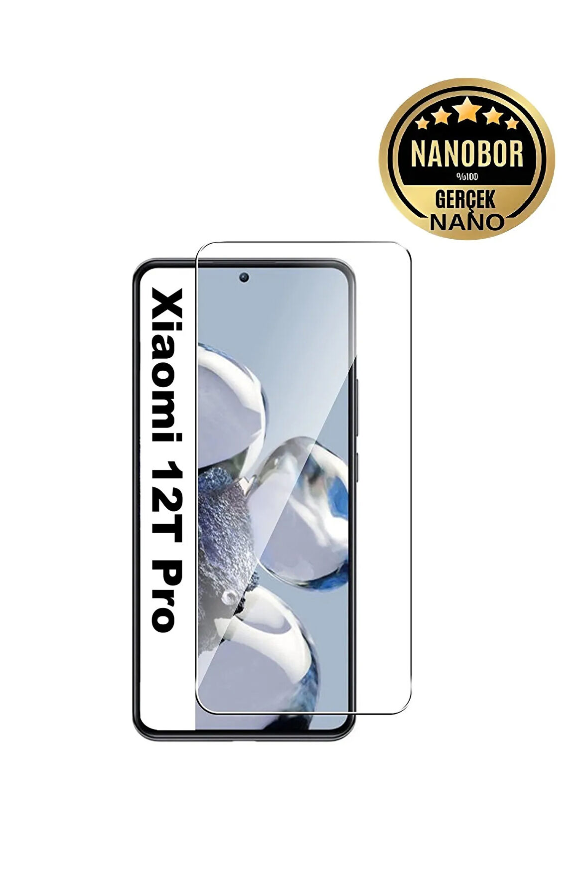 Xiaomi 12t Pro Nano Ekran Koruyucu Kırılmaz Cam Tam Uyumlu - İnce ve Esnek