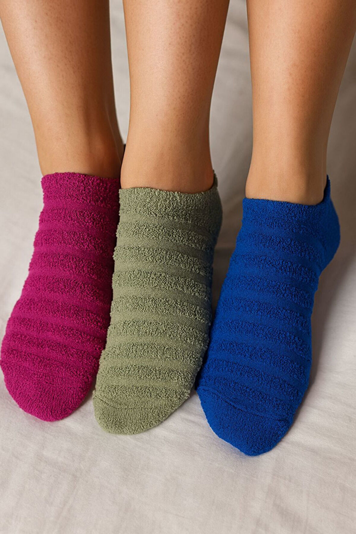 Kadın 6’lı Bilek Altı Yumuşak Havlu Çorap