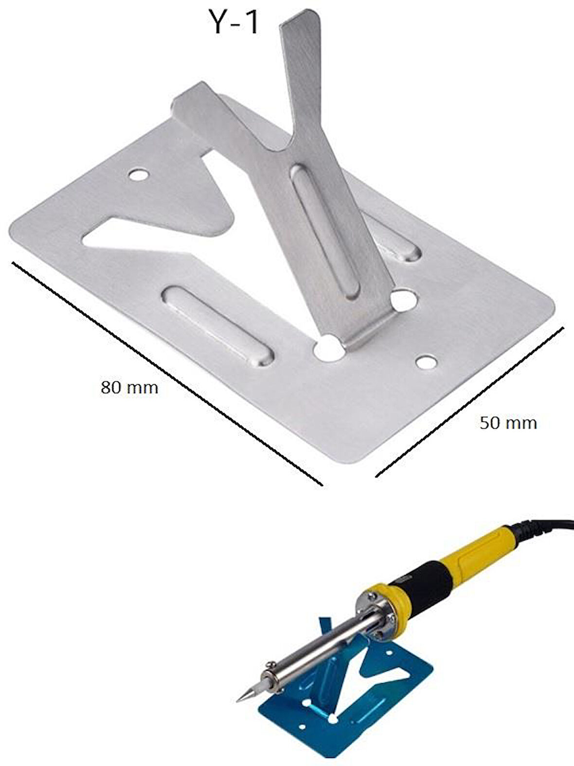 Havya Sehpası - Havya Standı Metal 80x50 mm Y-1