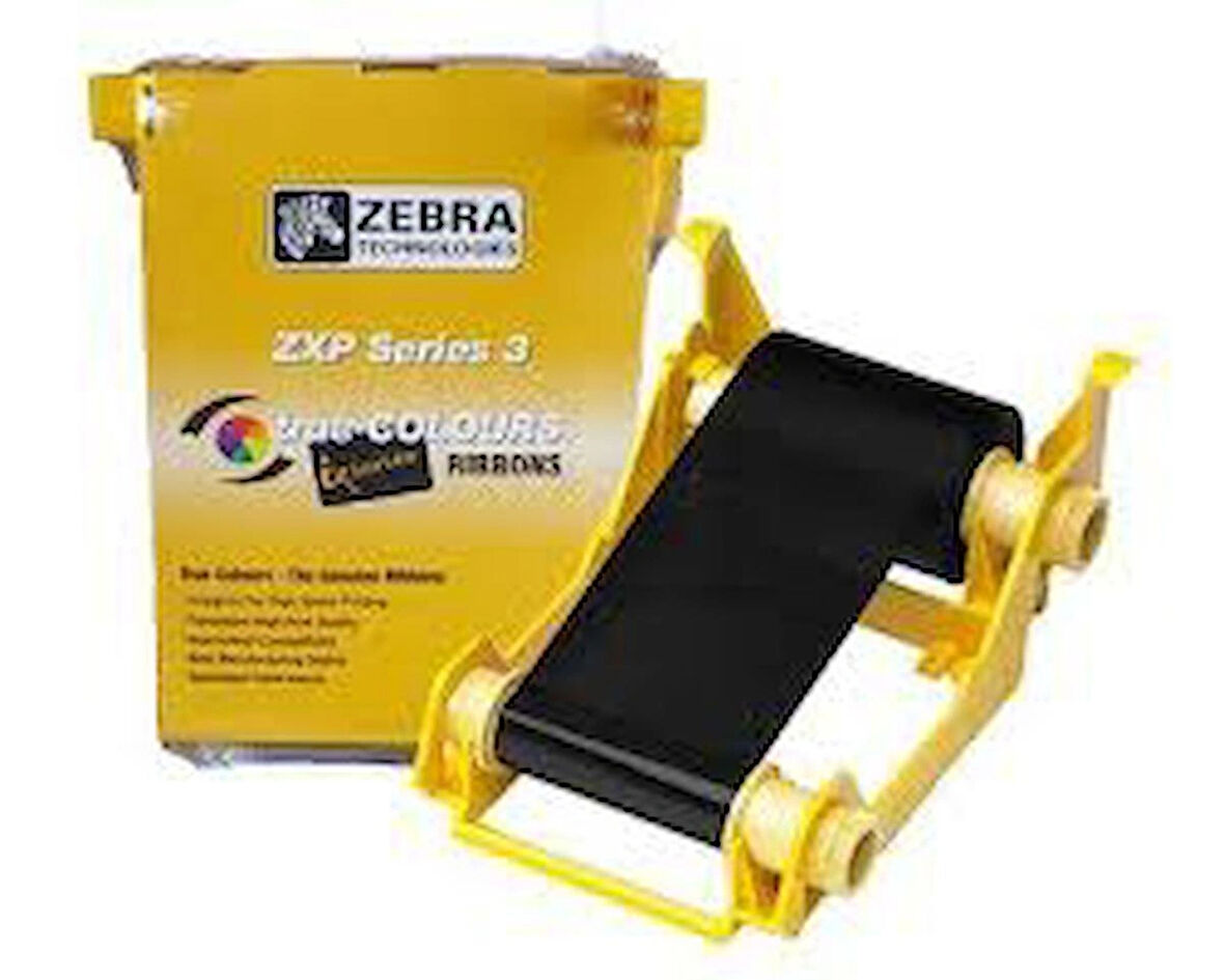 Zebra ZXP 3 Serisi Siyah Ribon