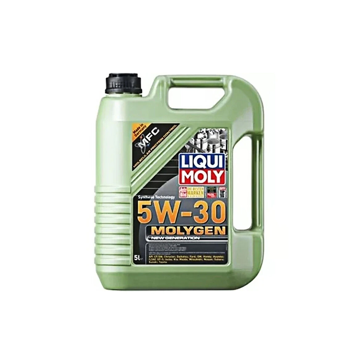 Liqui Moly 5W30 Molygen New Generation Advence Full Sentetik 5 Litre Motor Yağı 9952 ( Üretim Yılı: 2023 )
