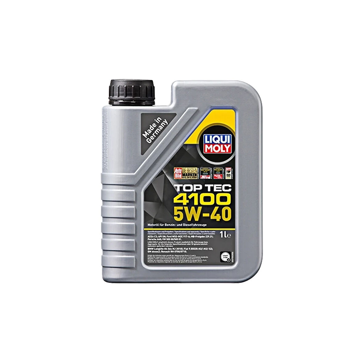Liqui Moly 5W40 TOP TEC 4100 Tam Sentetik 1 Litre Motor Yağı 9510 ( Üretim Yılı: 2023 )