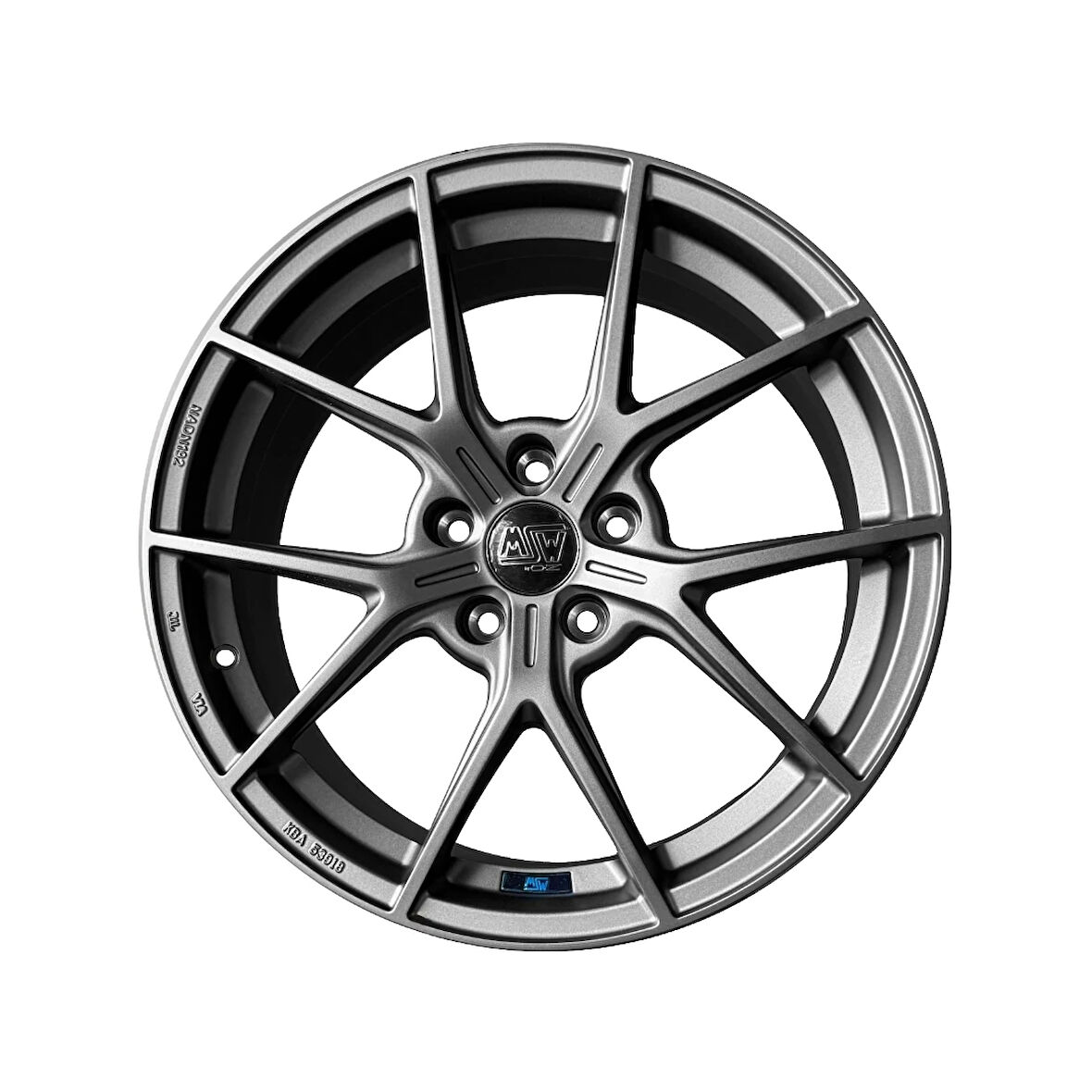 MSW DR1 8x18 5x100 ET-45 Matt Graphite-18K4 Takım Jant (4 Adet)