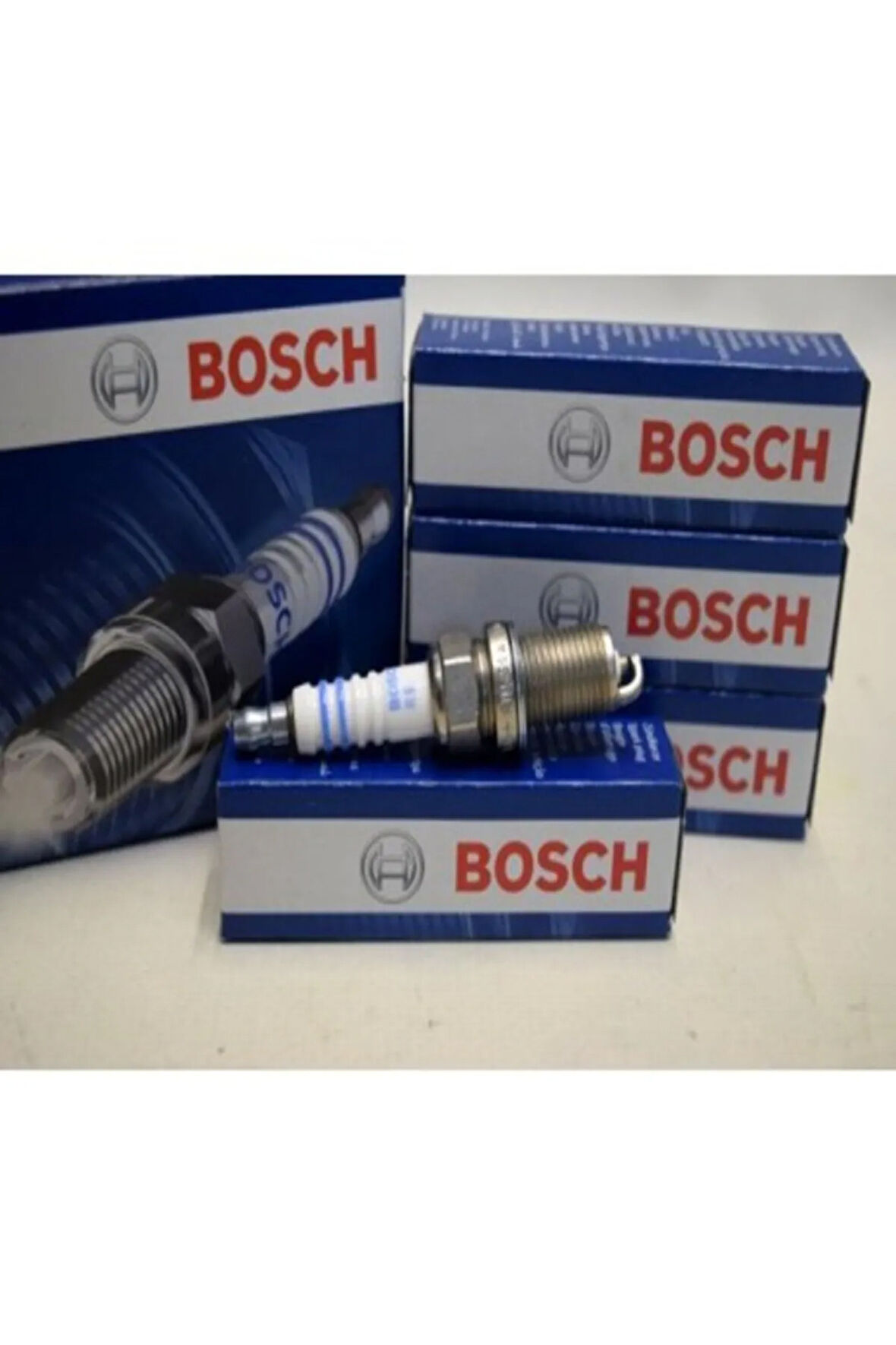 Bosch Renault Clio 3 1.4 2005-2011 Bosch Nikel Buji  TAKIM 4 Adet 2005 2006 2007 2008 2009 2010 2011