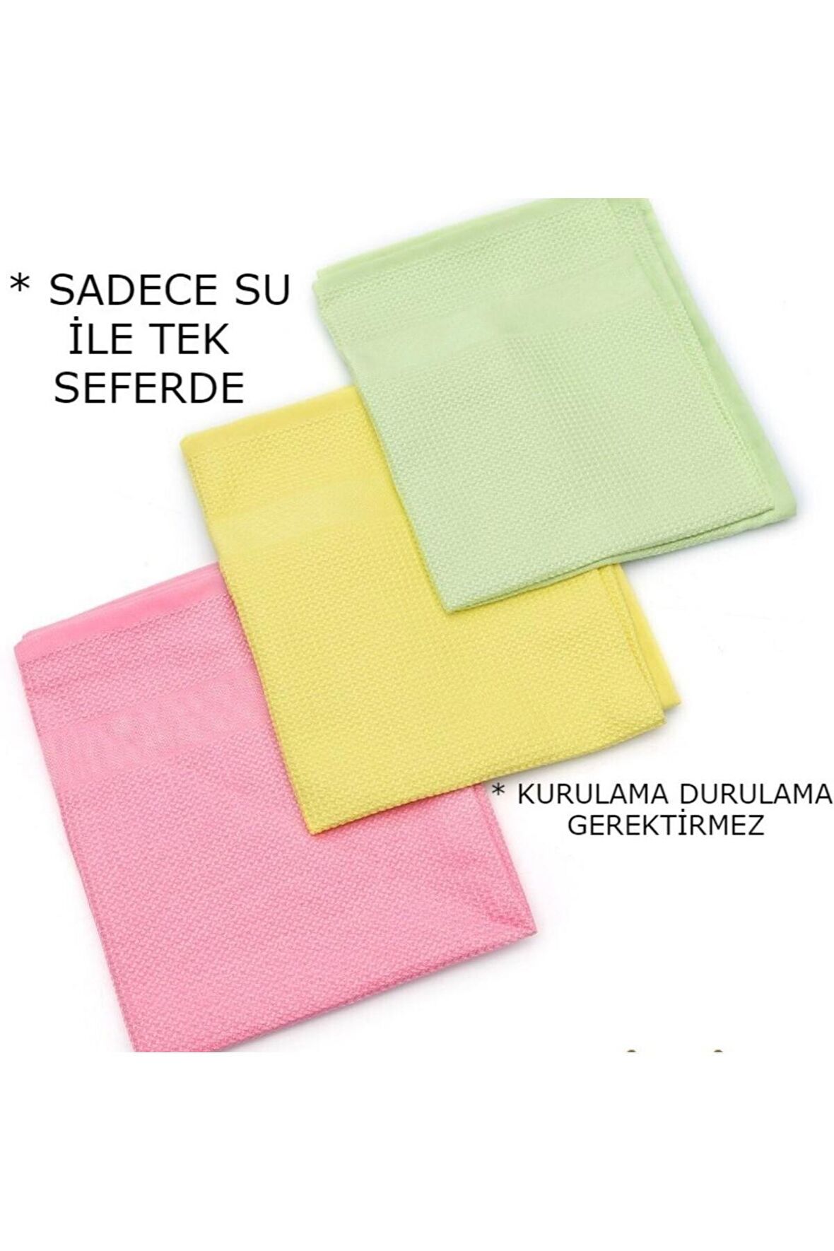 Parlatma Bezi Mikrofiber Temizleme Bezi Iphone Ipad Macbook 40x40 3 adet paket