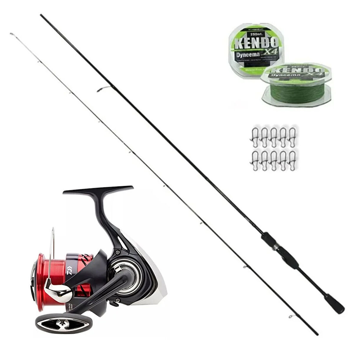 Daiwa Ninja 4000 - Fujin Sniper 270cm 10-30gr Spin Olta Seti