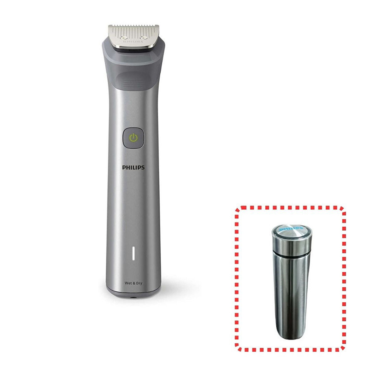 Philips 5000 Serisi MG5950 Traş Makinesi + 500ml Inox Çelik Termos