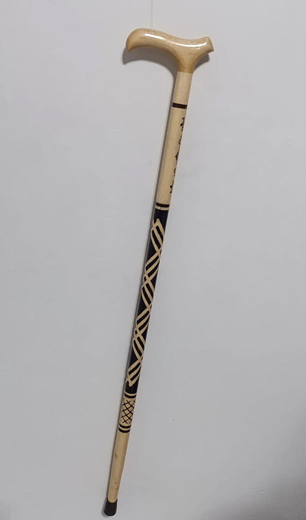 oymalı baston ahşap baston lüks baston işlemeli baston