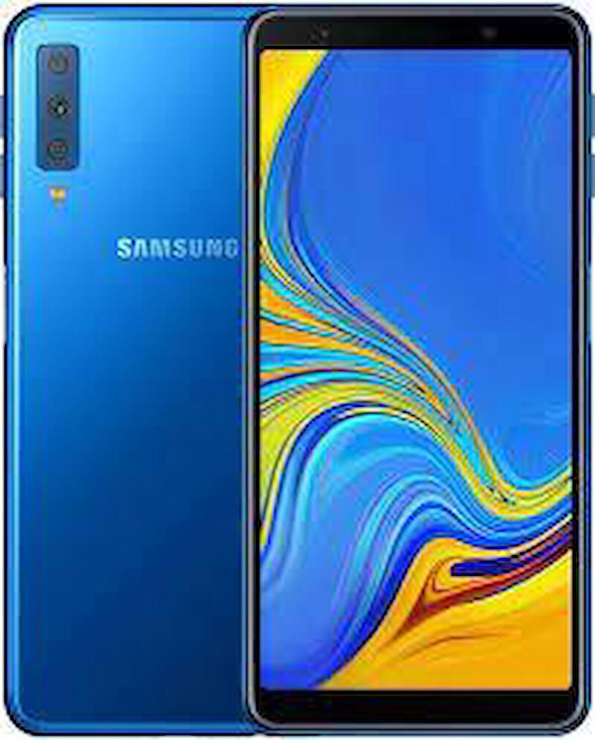 Samsung Galaxy A7 2018 A750 MAVİ 64 GB YENİLENMİŞ ÜRÜN AÇIKLAMA KISMINI OKUYUN