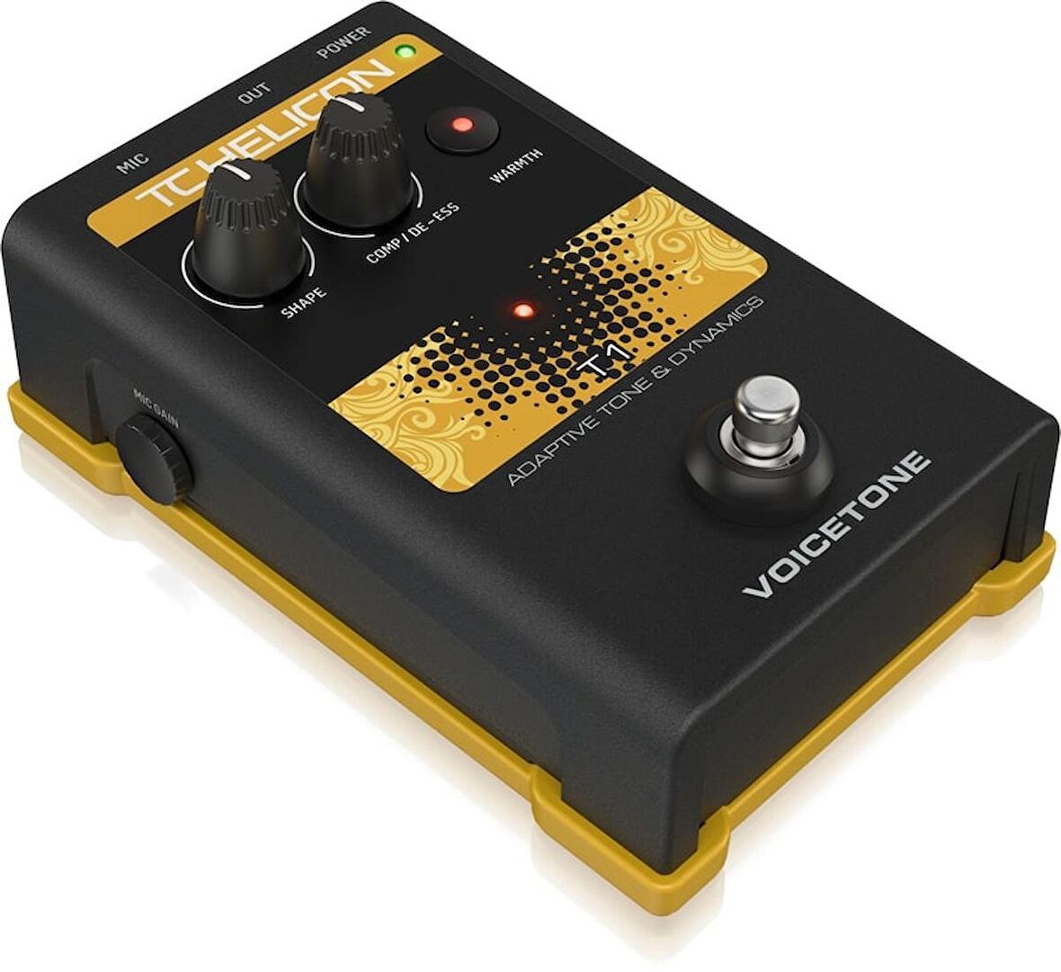 Tc Helicon Studio Mastered Vokal Tonu için Tek Düğmeli Pedal