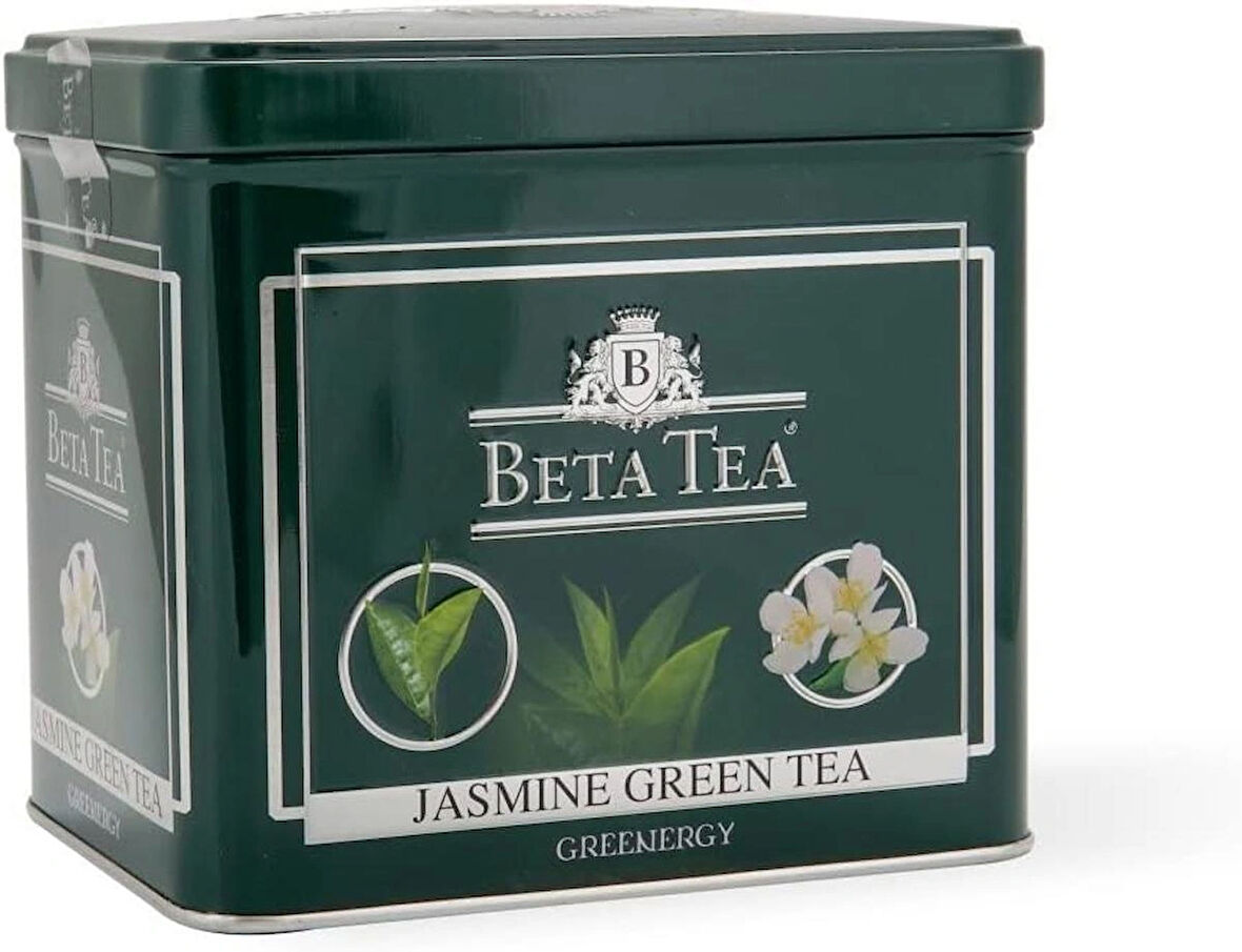 Beta Jasmine Green Tea Metal Ambalaj 250 gr Yaseminli Yeşil Çay