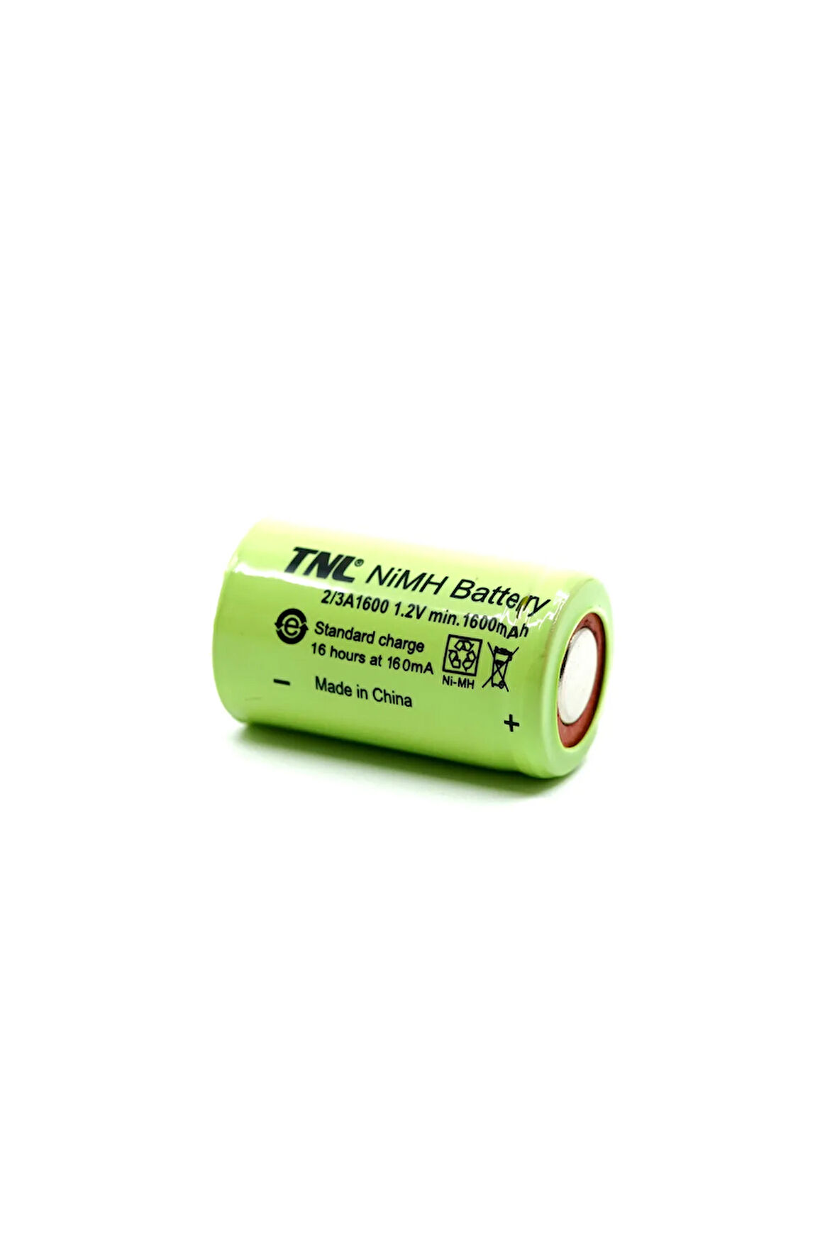 2/3A 1600mah 1.2V Nİ-MH Şarj Edilebilir Pil
