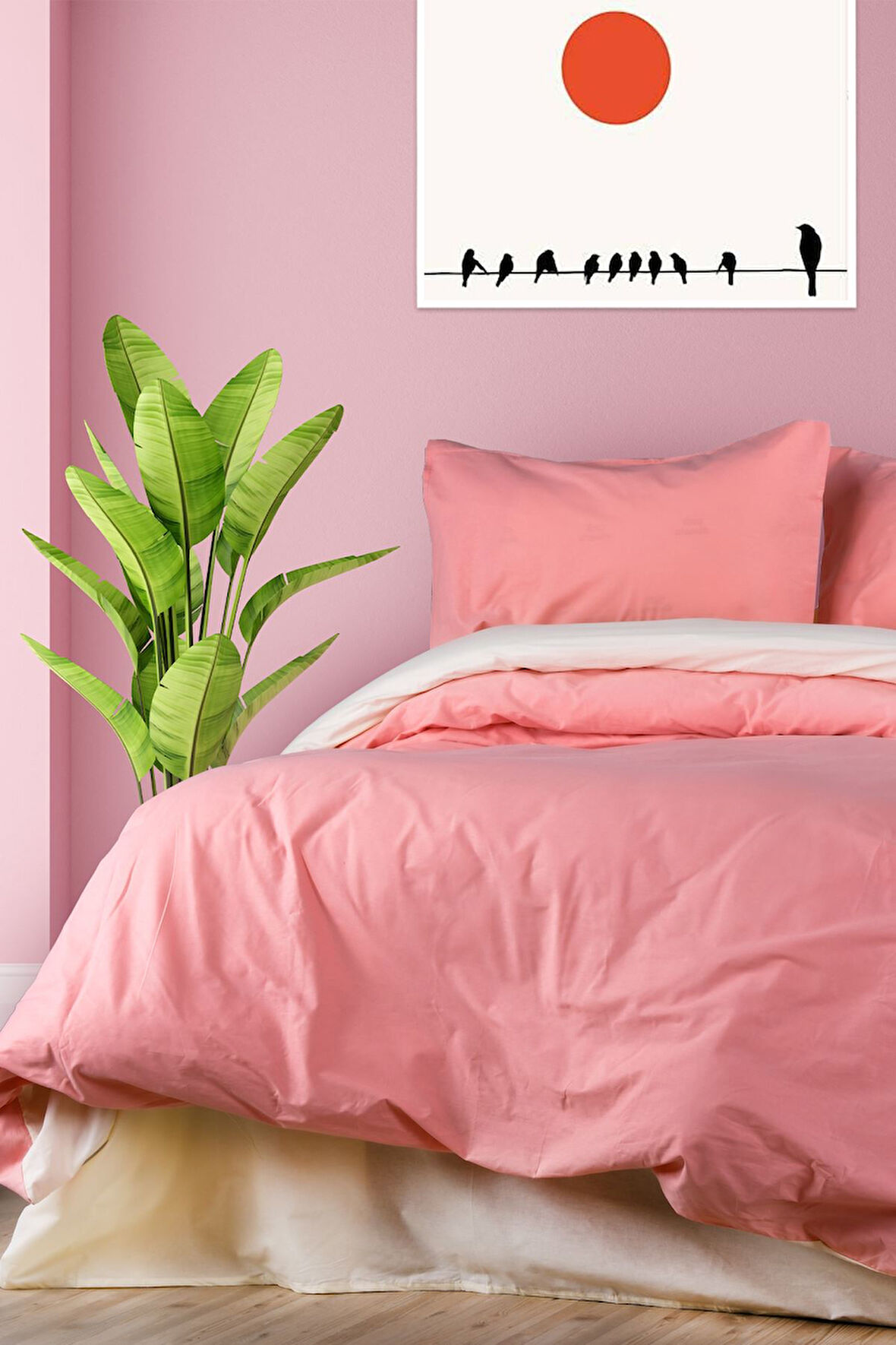 Aytunç Maral %100 Pamuklu Tek Kişilik Nevresim Takımı 160x220 cm