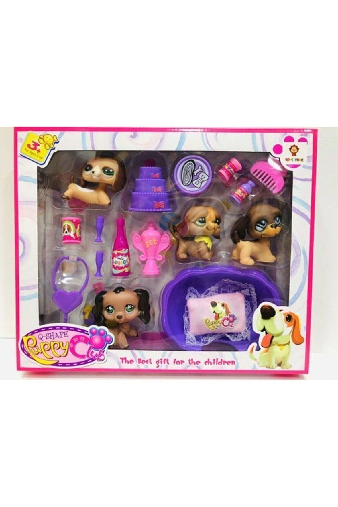 Miniş Ailesi Oyuncak Neşeli Minişler 17 Parça Seti