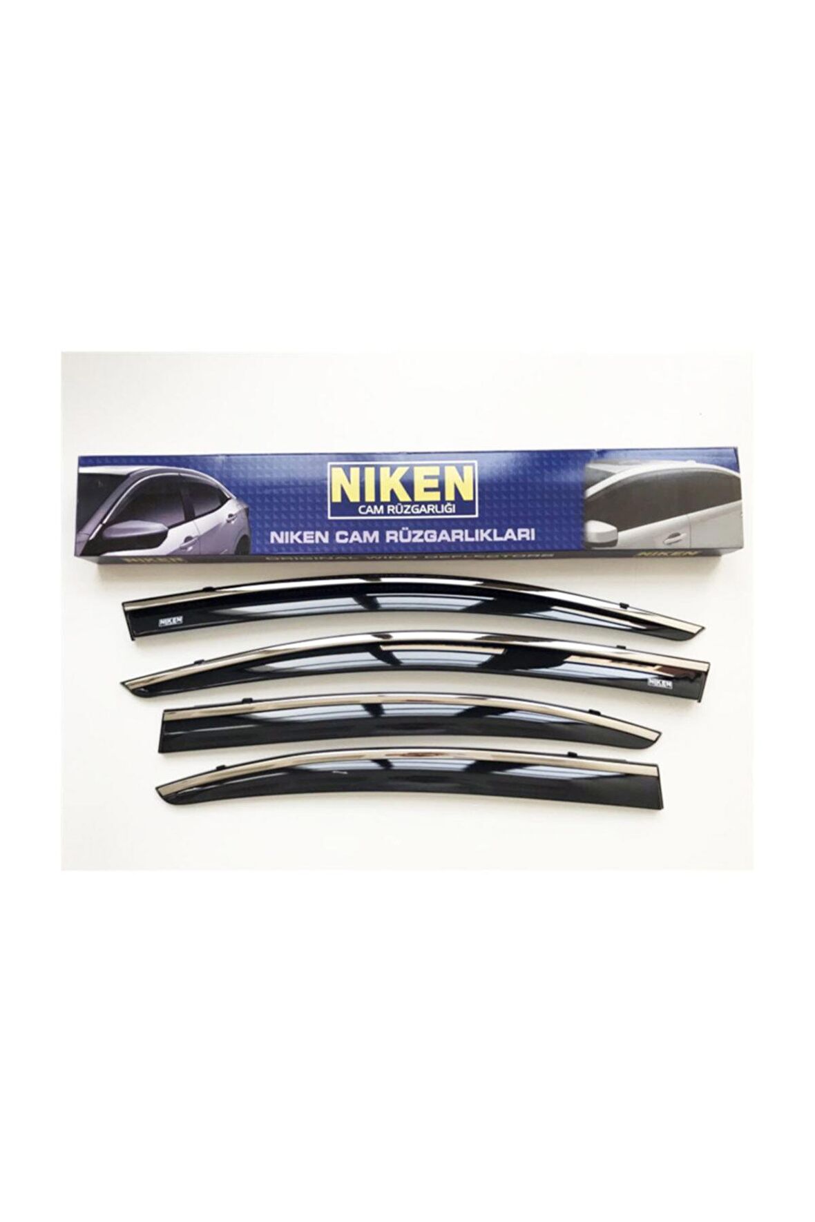 Nissan Qashqai Kromlu Cam Rüzgarlığı 2014-2020 Arası Yeni Kasa Niken Marka