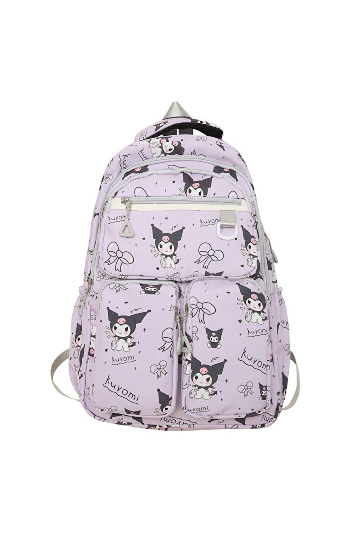 Kuromi Çok Bölmeli Şirin Kız Çocuk İlkokul Ortaokul Lise Çanta