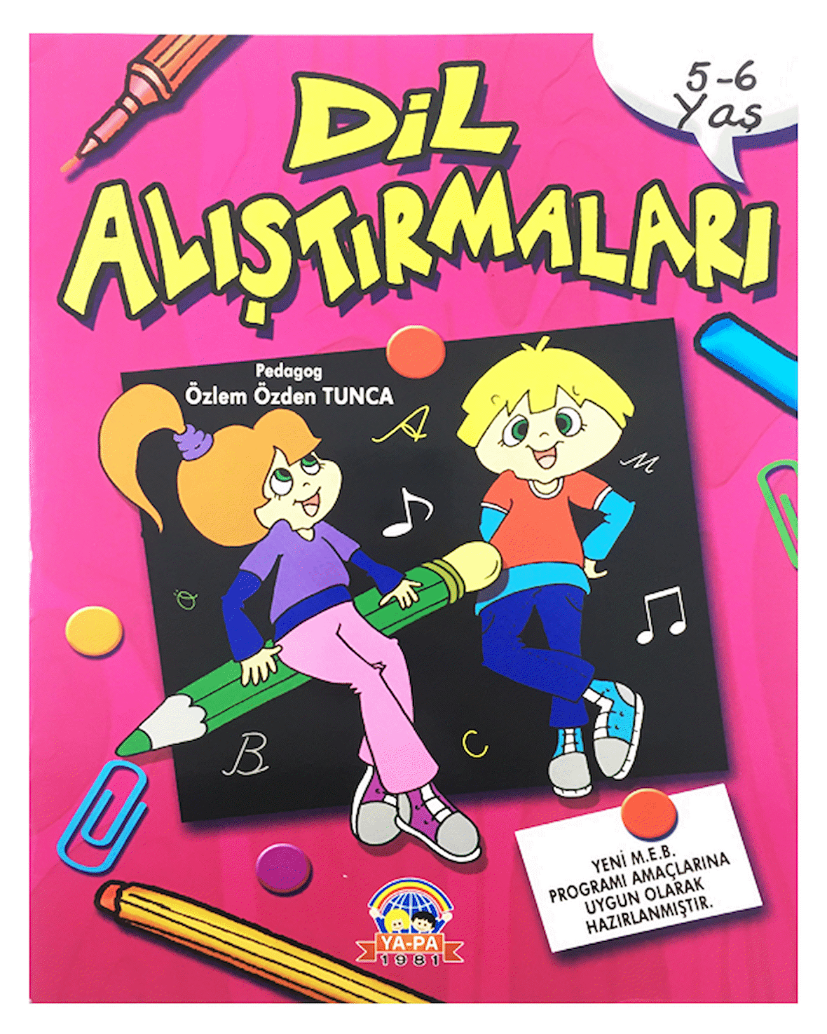 5-6 Yaş Dil Alıştırmaları Yapa Yayınevi