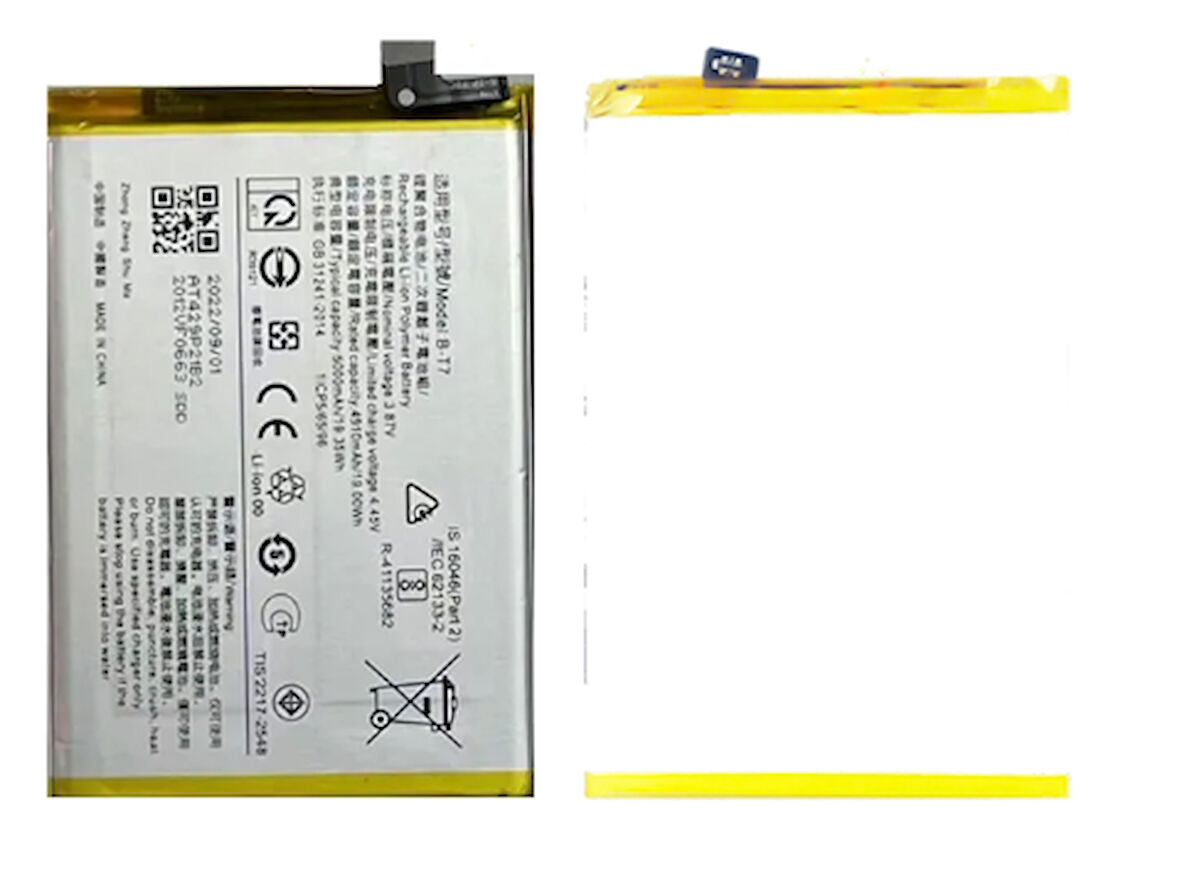 Vivo Y21E Uyumlu Batarya Pil Sıfır Orijinal