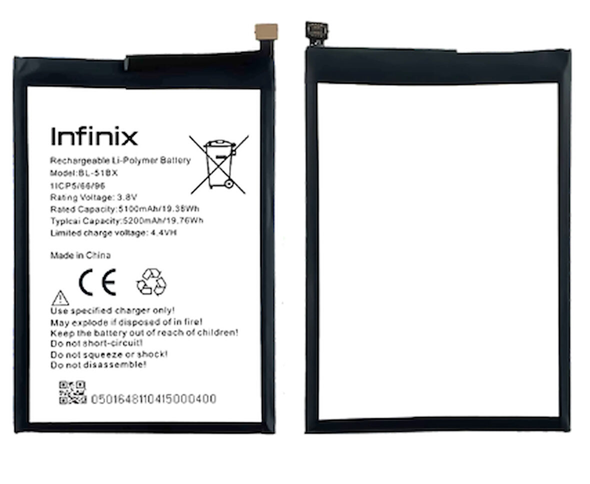 Infinix HOT 10S Uyumlu Batarya Pil Sıfır Orijinal
