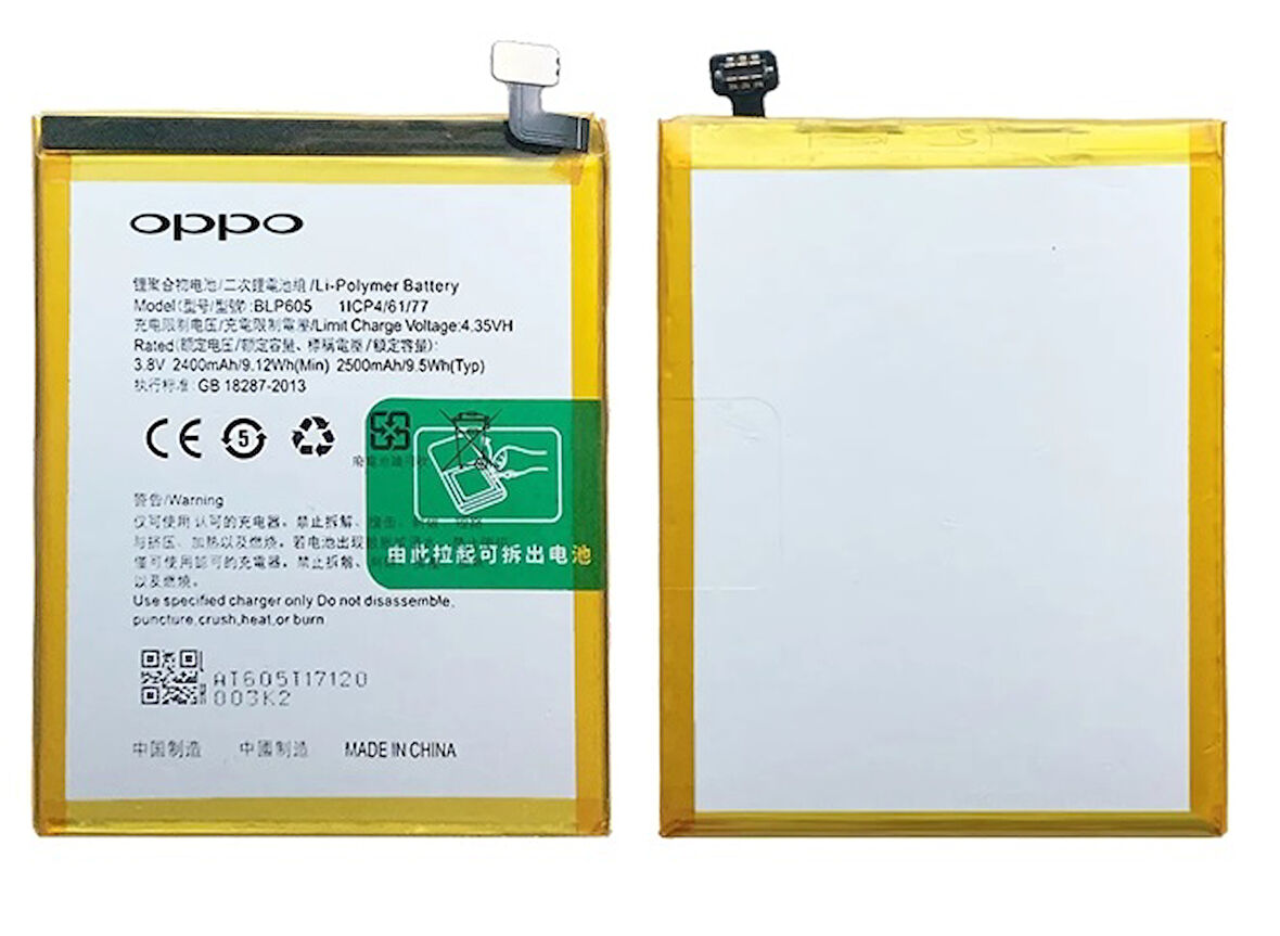 Oppo F1S Uyumlu Batarya Pil Sıfır Orijinal