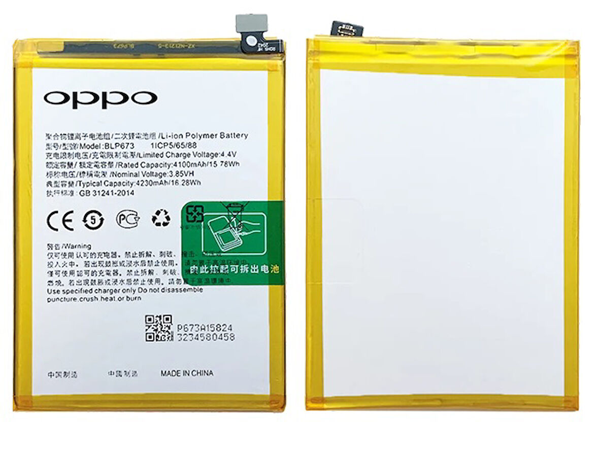 Oppo Realme 2 Uyumlu Batarya Pil Sıfır Orijinal
