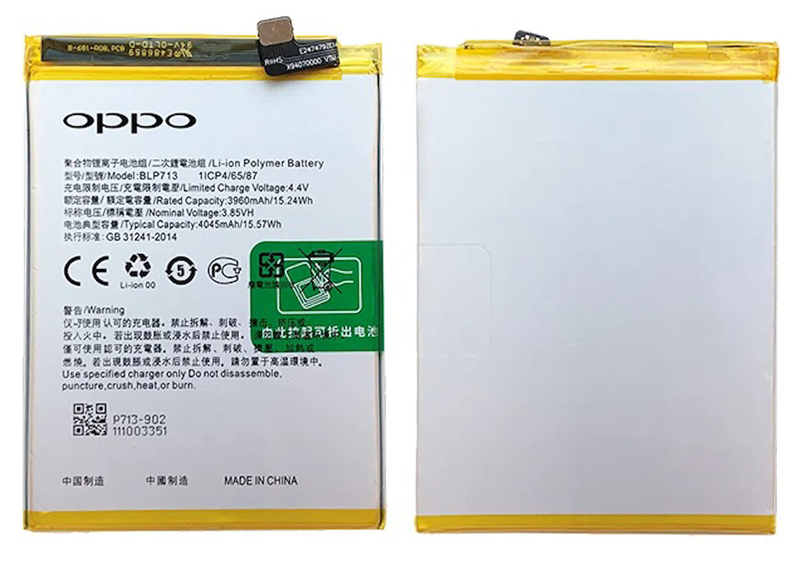 Oppo Realme 3 PRO Uyumlu Batarya Pil Sıfır Orijinal