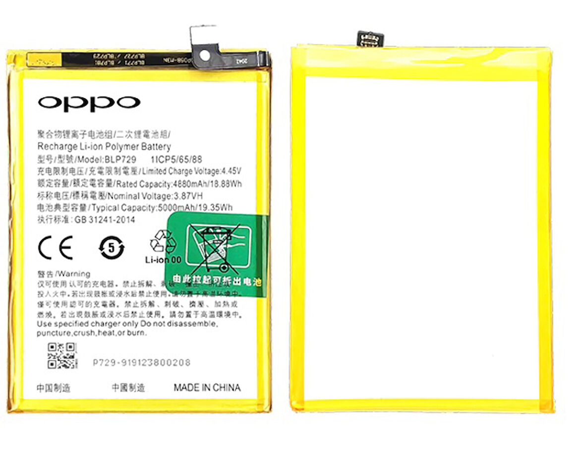 Oppo Realme C11 Uyumlu Batarya Pil Sıfır Orijinal