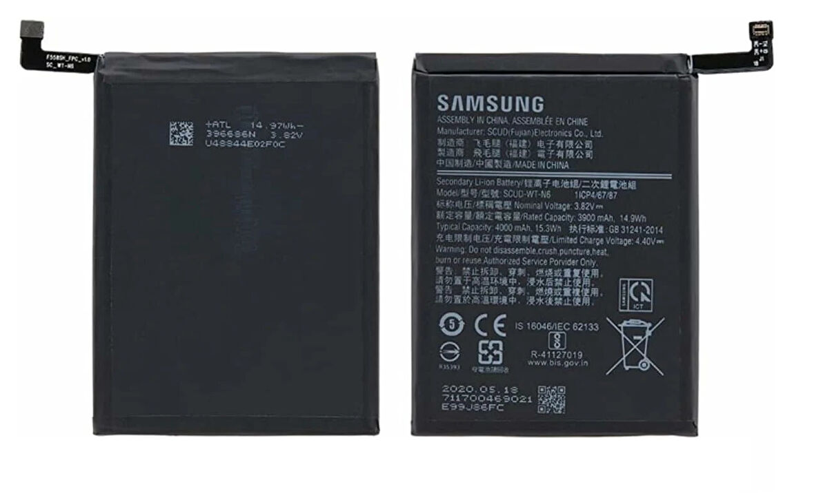 Samsung Galaxy A20S Uyumlu Batarya Pil Sıfır Orijinal