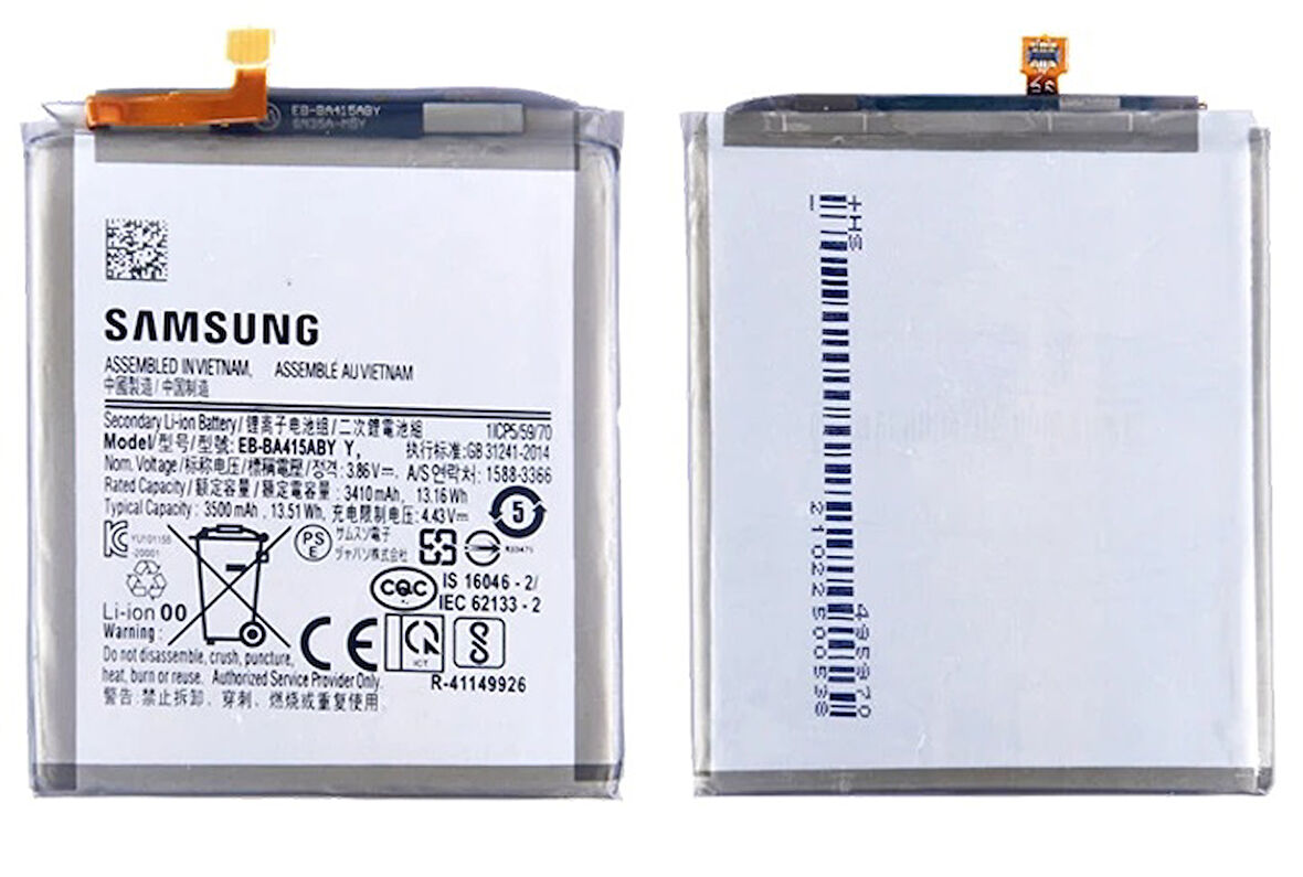 Samsung Galaxy A41 Uyumlu Batarya Pil Sıfır Orijinal