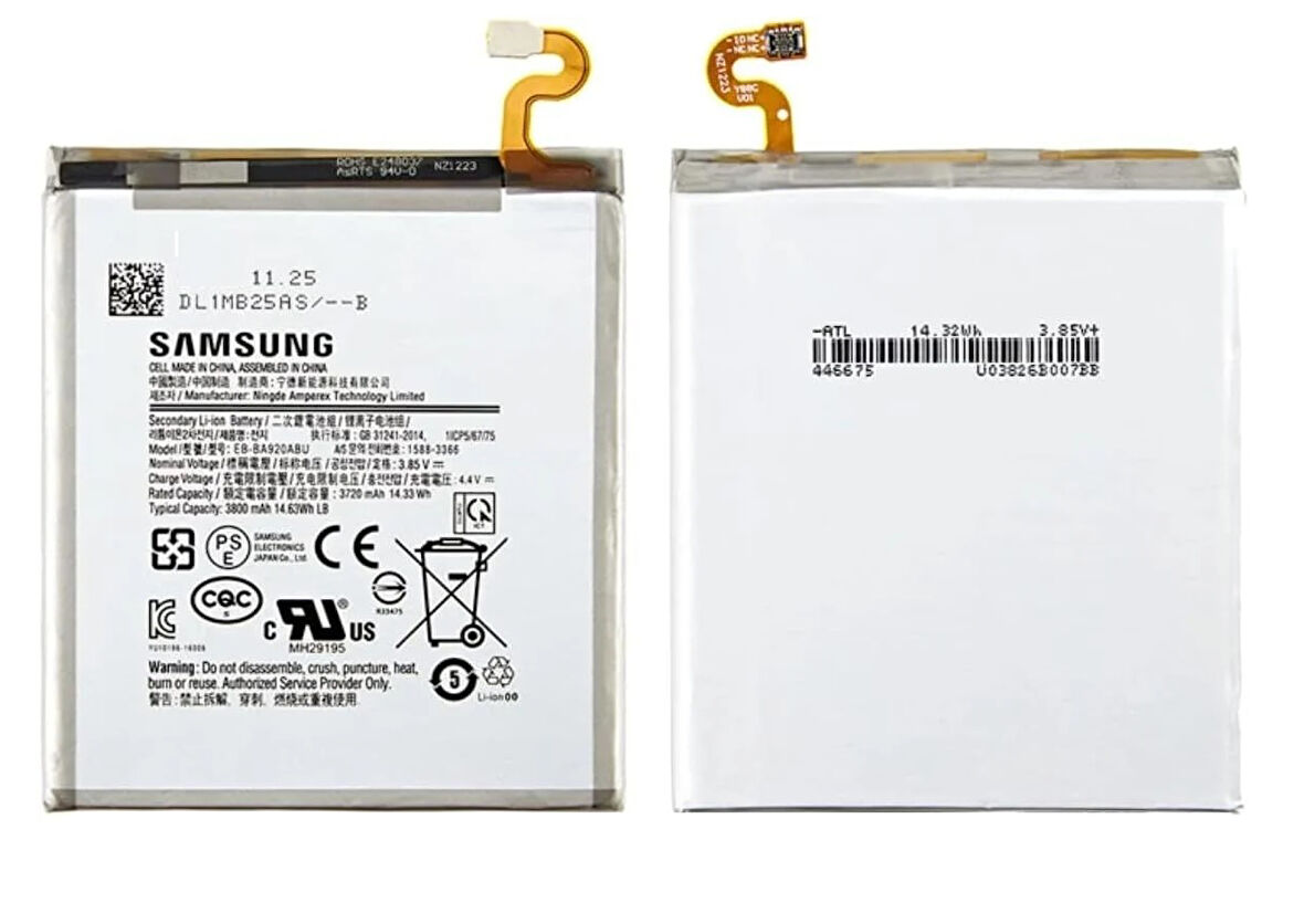 Samsung Galaxy A9 A920 Uyumlu Batarya Pil Sıfır Orijinal