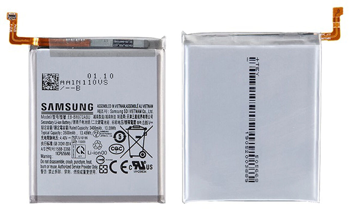 Samsung Galaxy NOTE 10 Uyumlu Batarya Pil Sıfır Orijinal