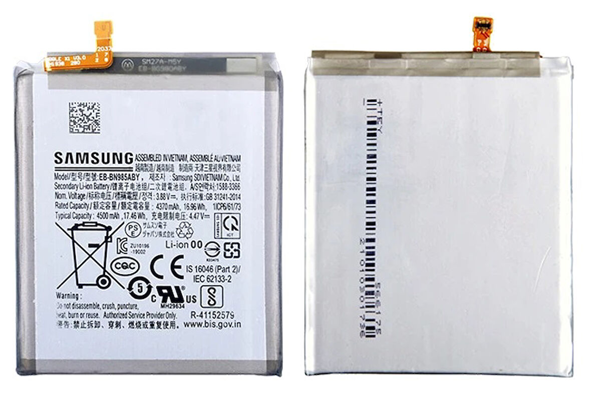 Samsung Galaxy NOTE 20 UTRA Uyumlu Batarya Pil Sıfır Orijinal