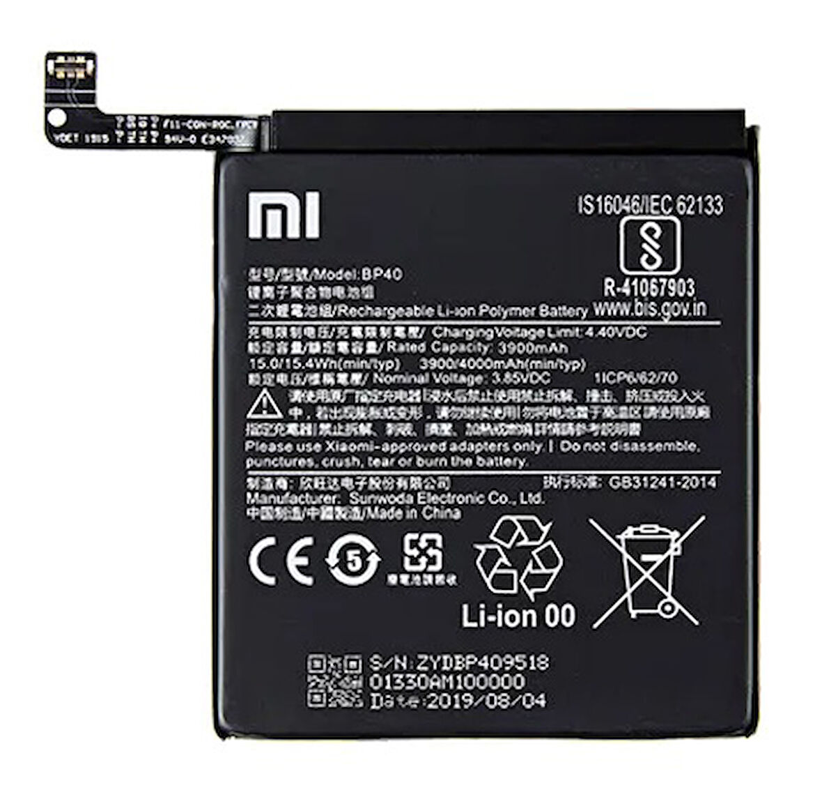 Xiaomi Mİ 9T PRO - BP 40 - Uyumlu Batarya Pil Sıfır Orijinal