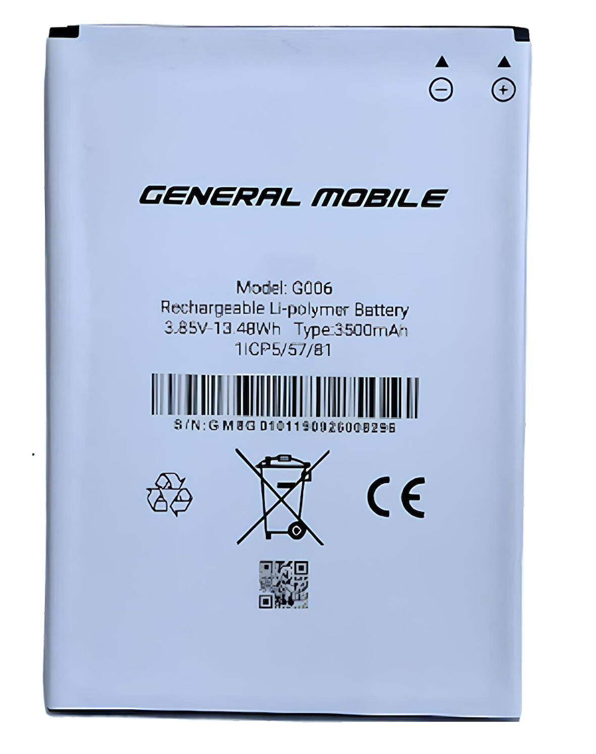 Genaral Mobile GM 8 GO Uyumlu Batarya Pil Sıfır Orijinal