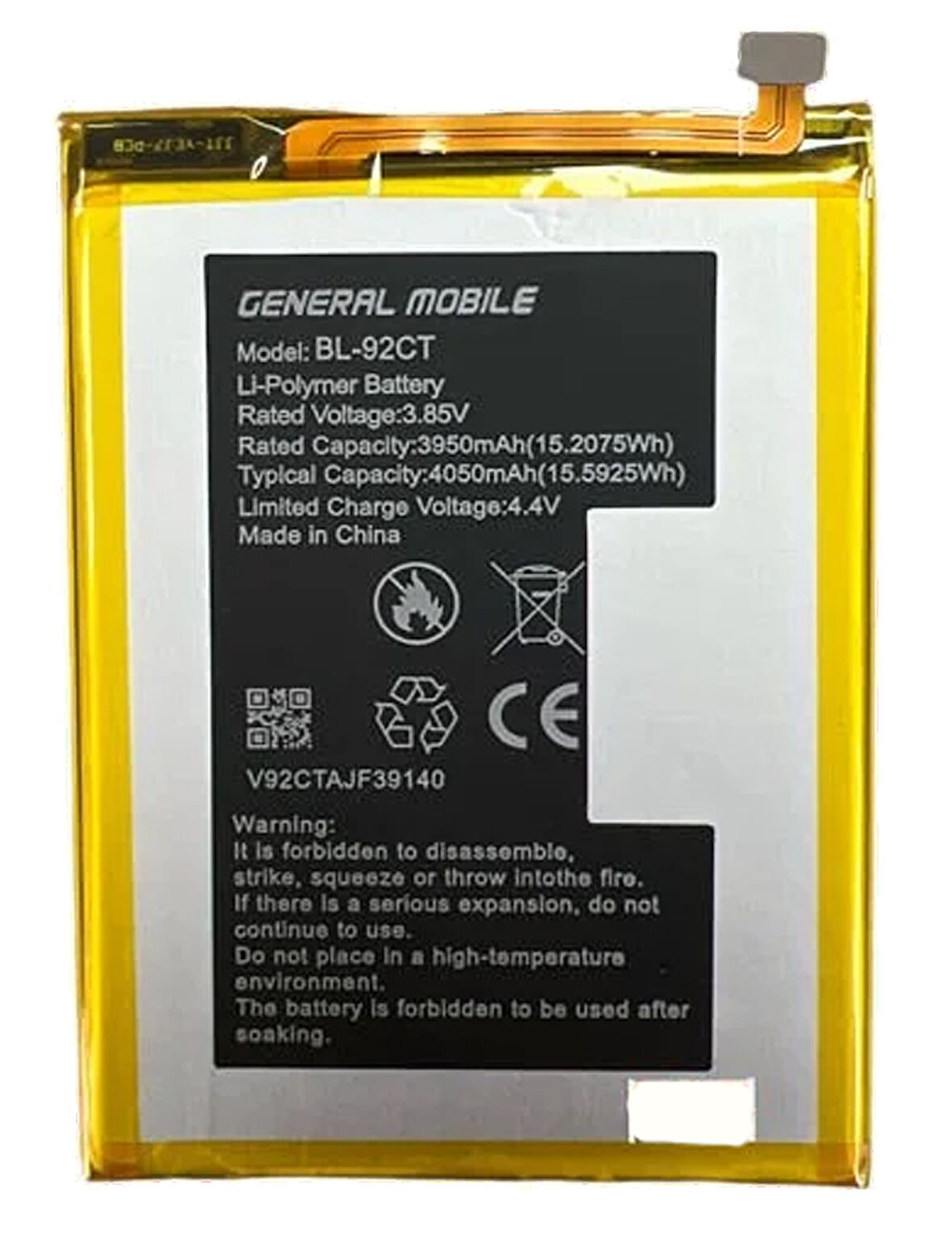Genaral Mobile GM 20 PRO Uyumlu Batarya Pil Sıfır Orijinal