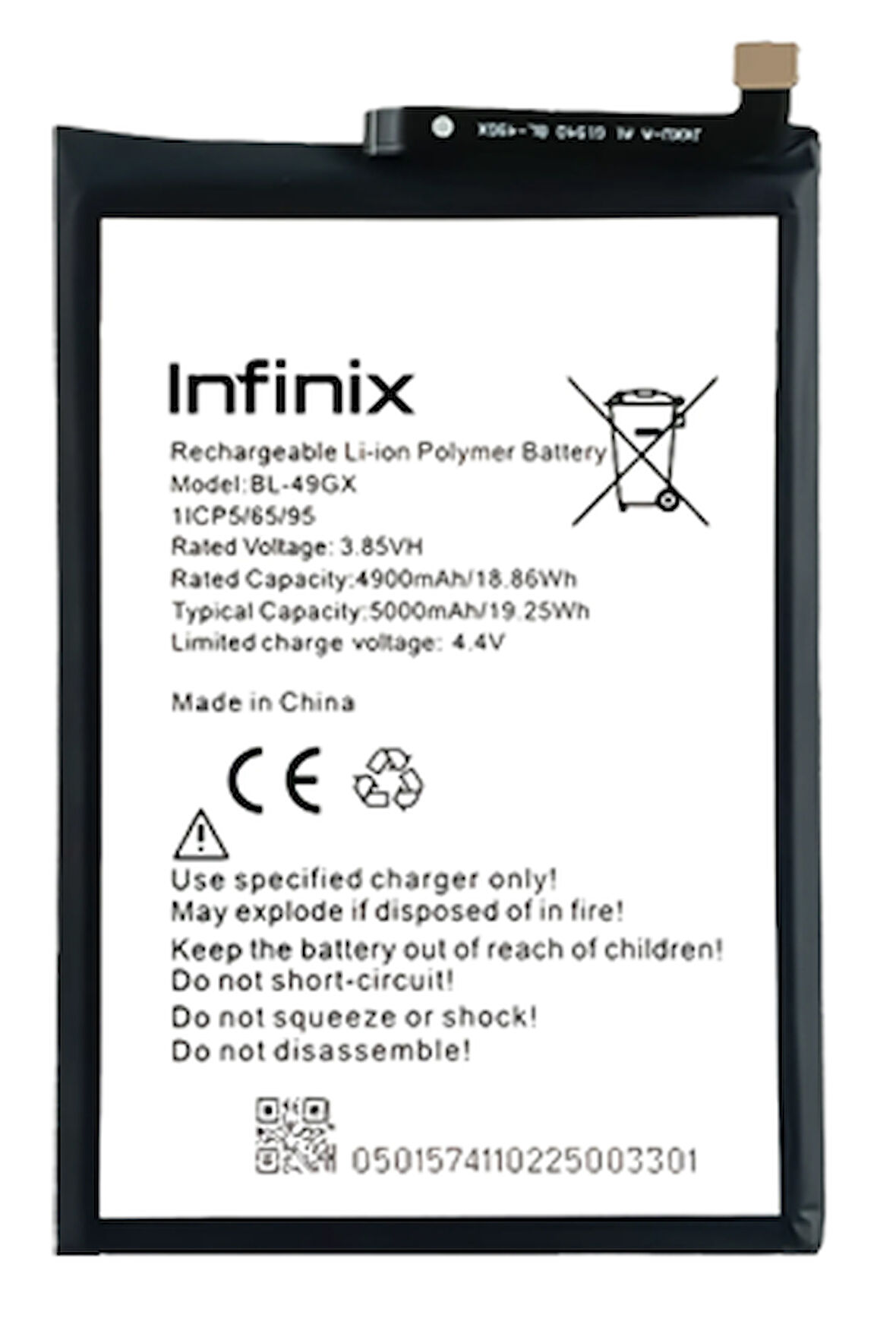 Infinix NOTE 7 Uyumlu Batarya Pil Sıfır Orijinal