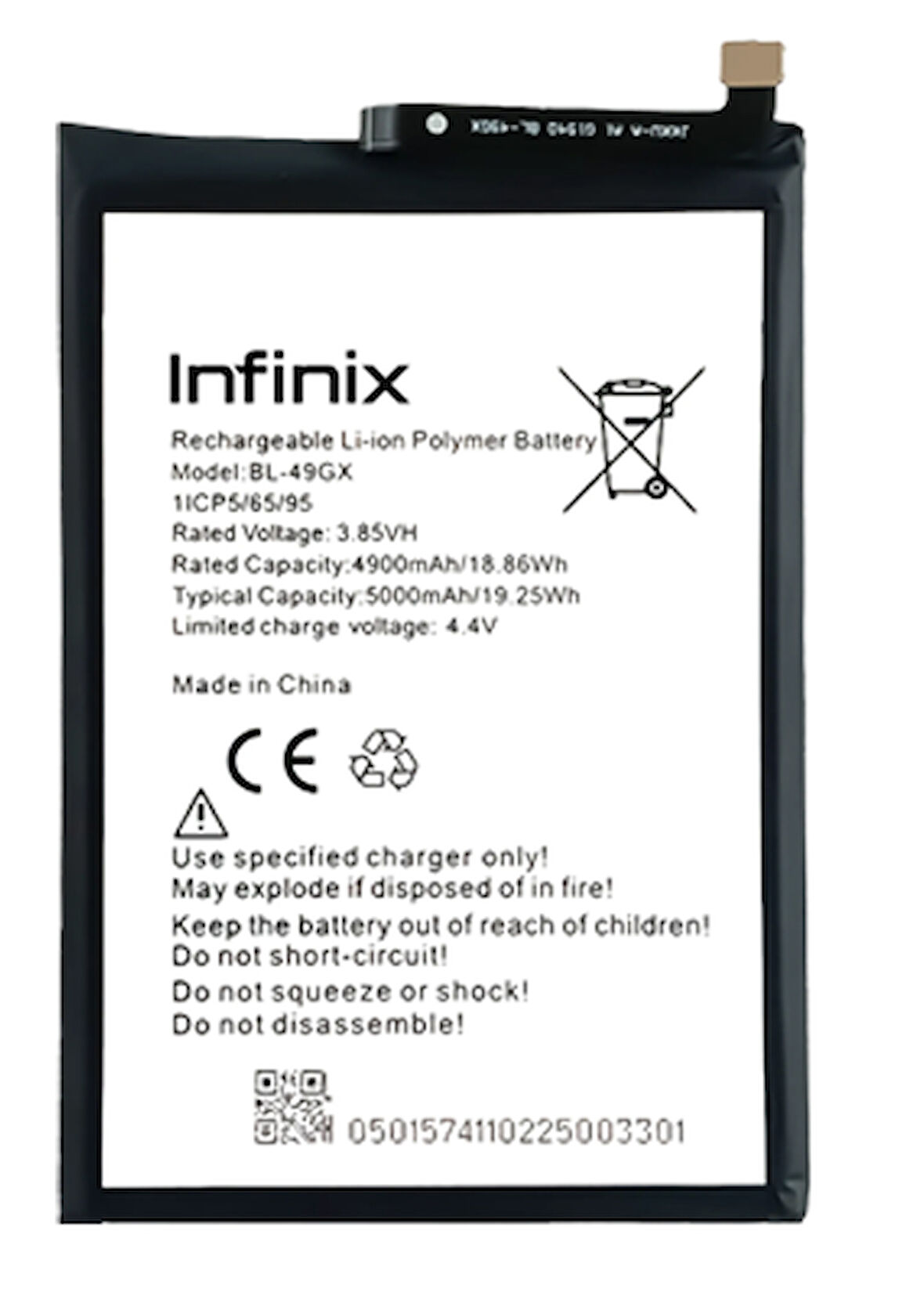 Infinix NOTE 10 Uyumlu Batarya Pil Sıfır Orijinal