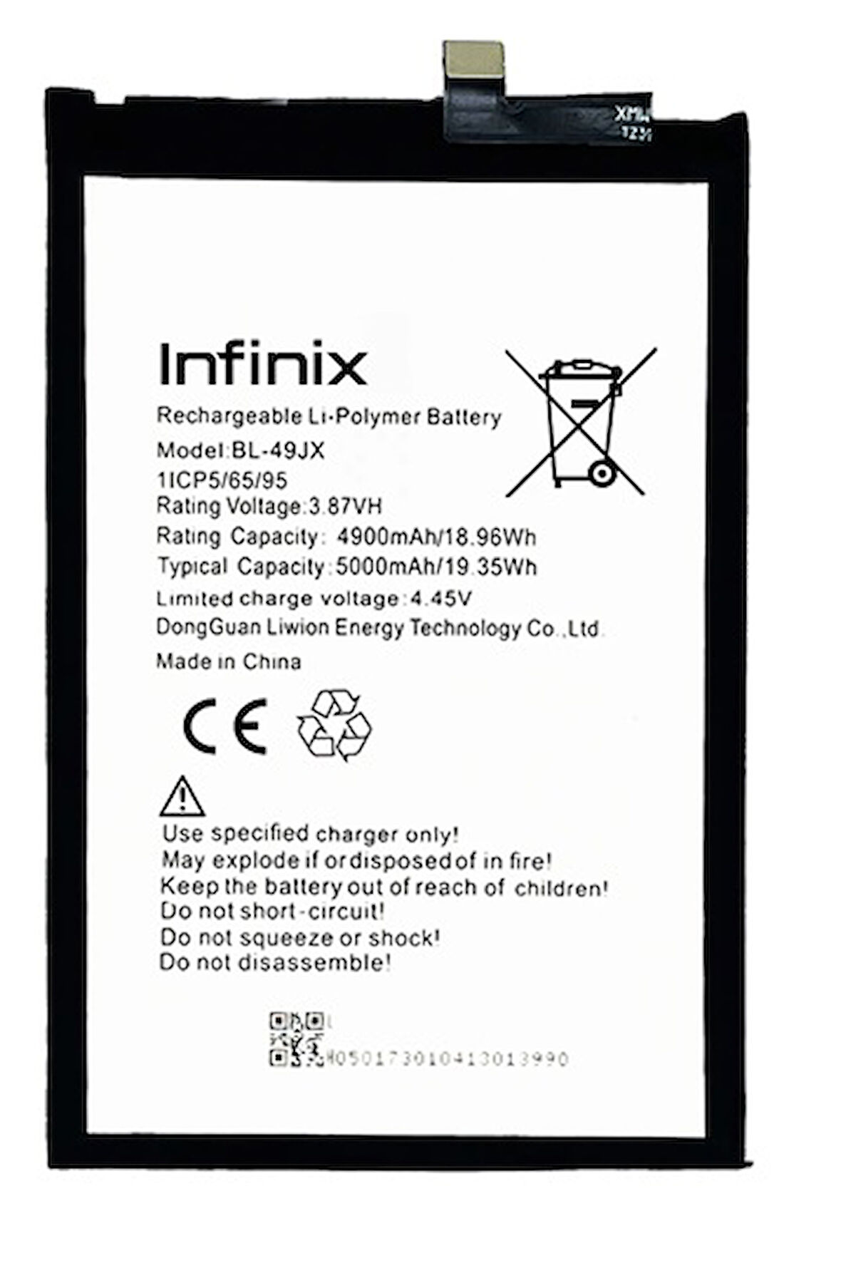 Infinix NOTE 10 PRO Uyumlu Batarya Pil Sıfır Orijinal