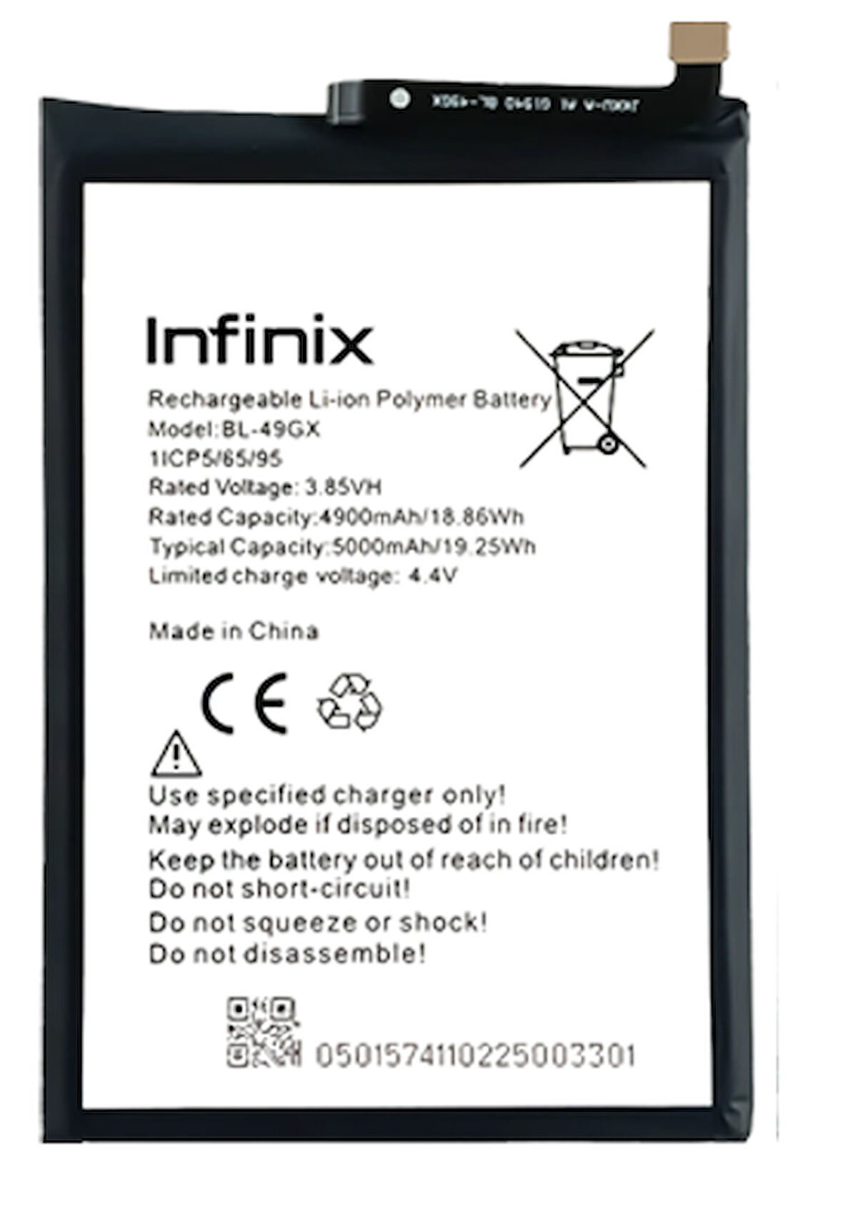 Infinix NOTE 11S Uyumlu Batarya Pil Sıfır Orijinal