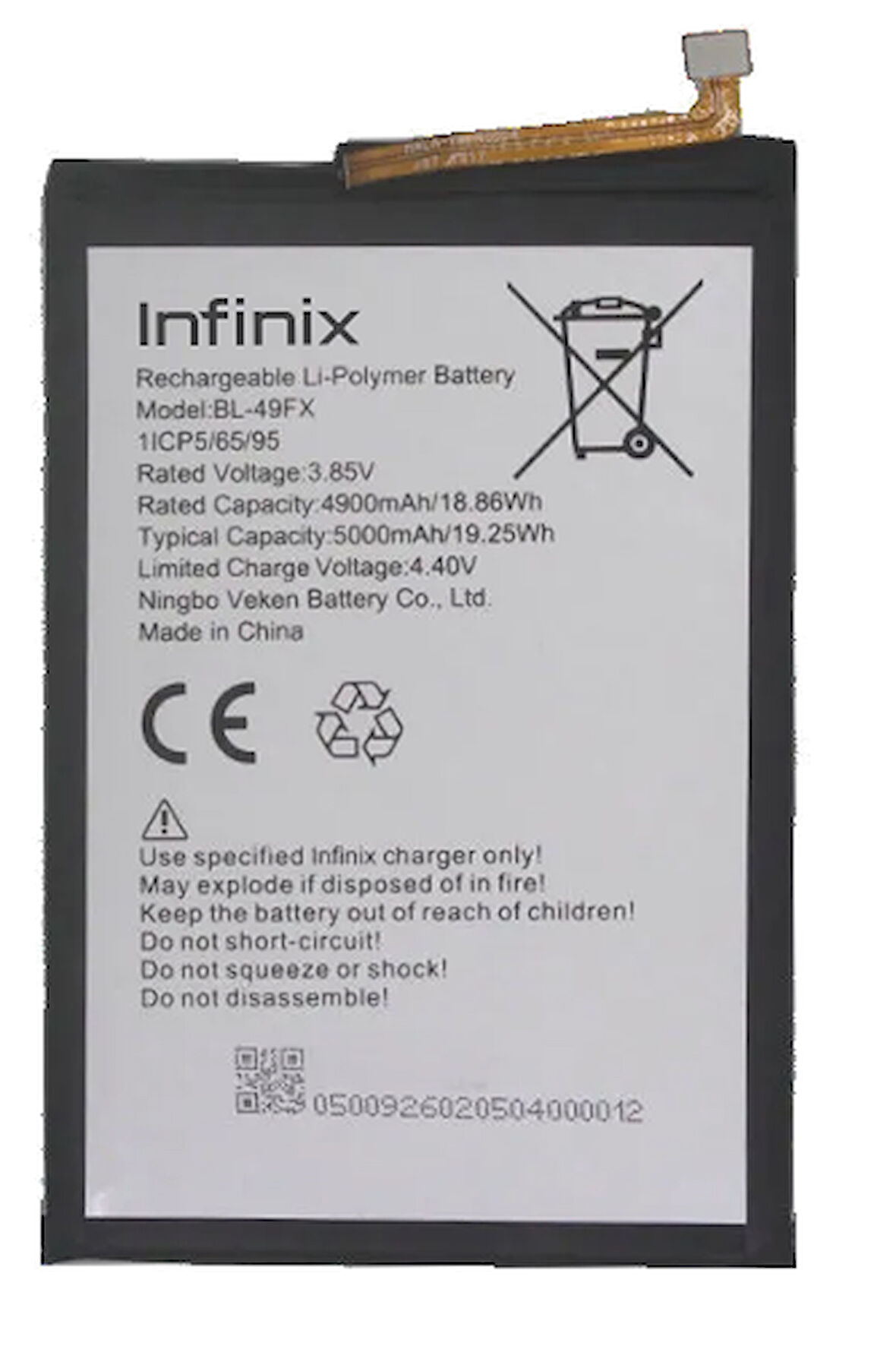 Infinix HOT 8 Uyumlu Batarya Pil Sıfır Orijinal