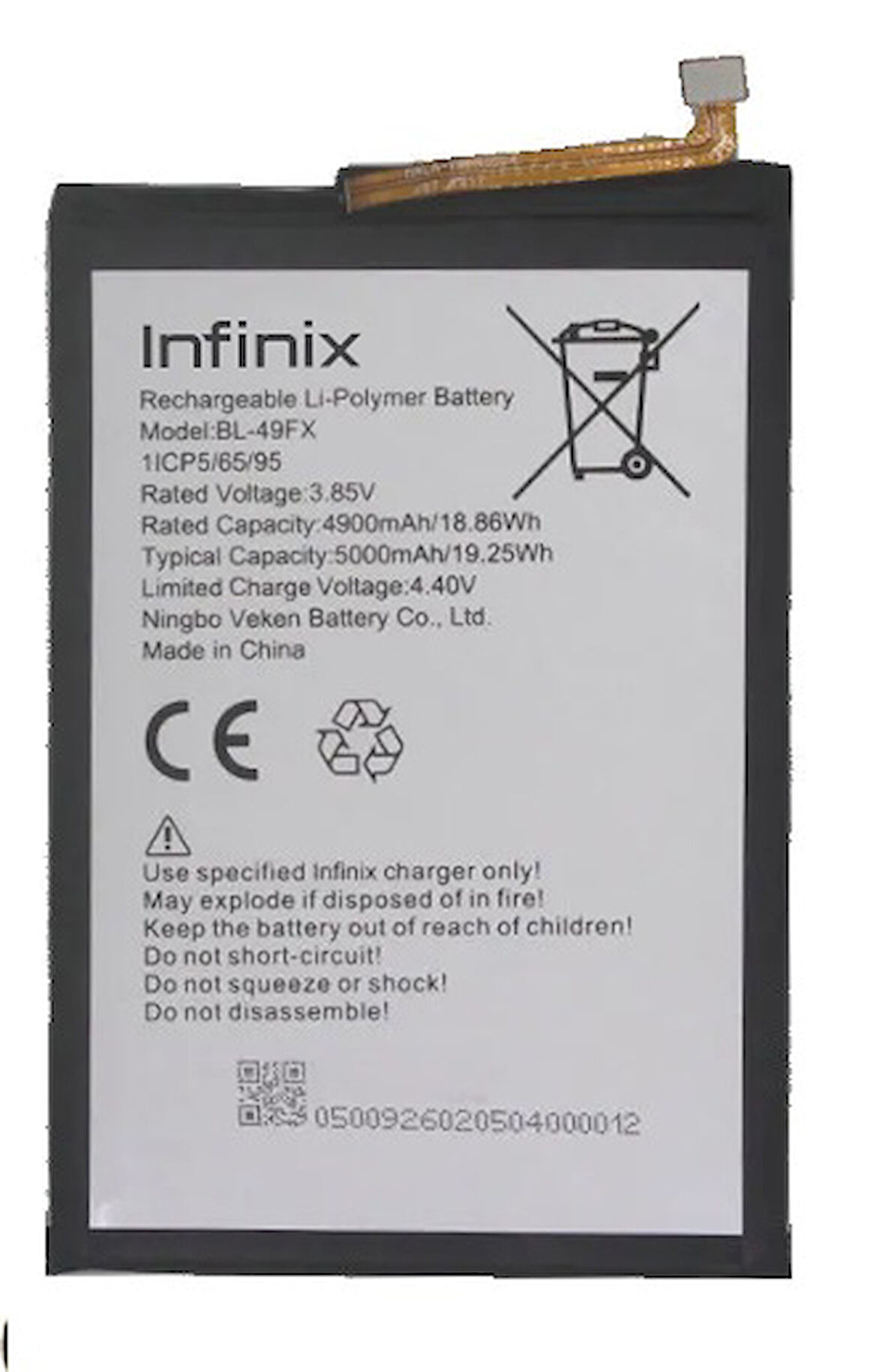 Infinix HOT 20İ Uyumlu Batarya Pil Sıfır Orijinal