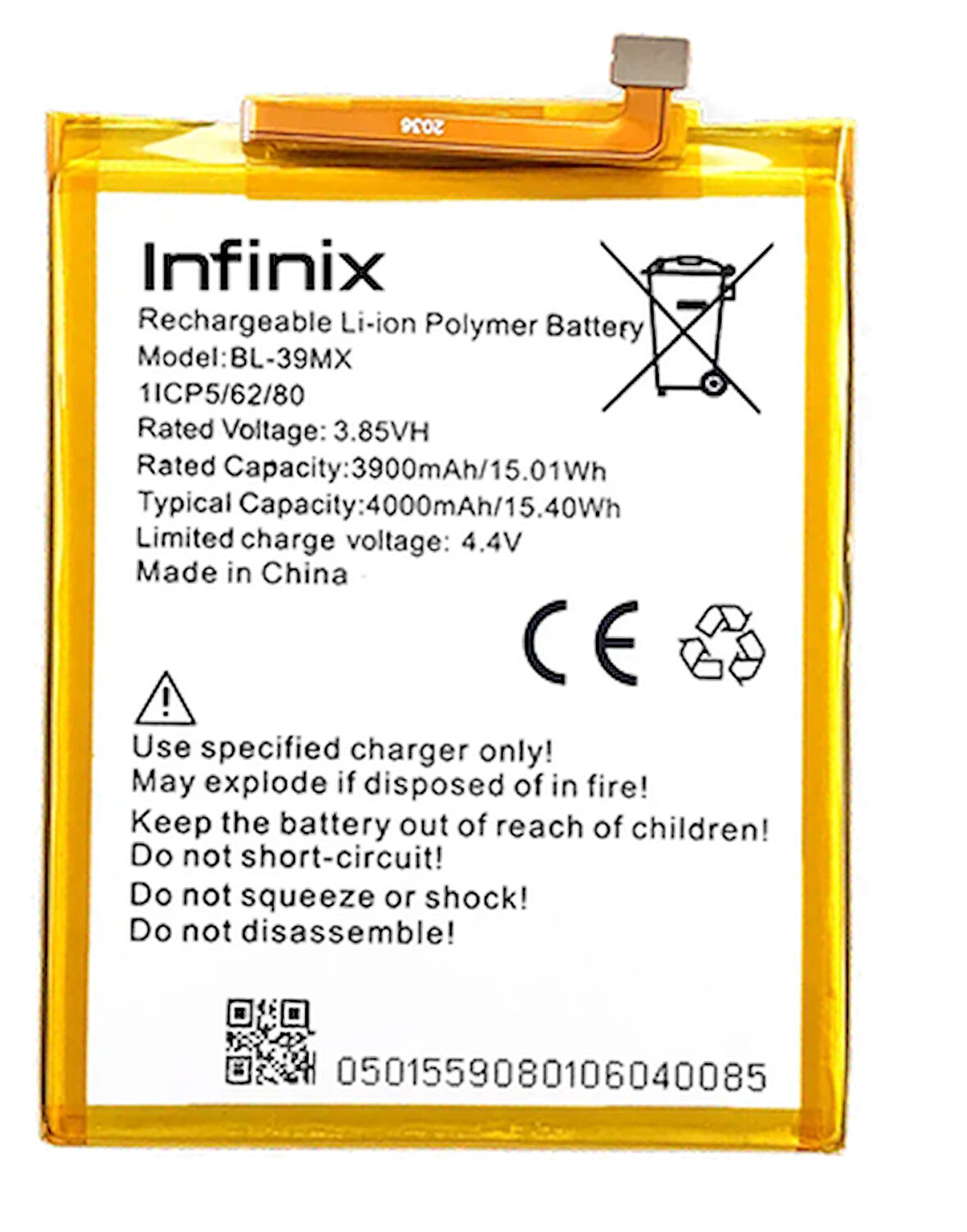 Infinix SS PRO Uyumlu Batarya Pil Sıfır Orijinal