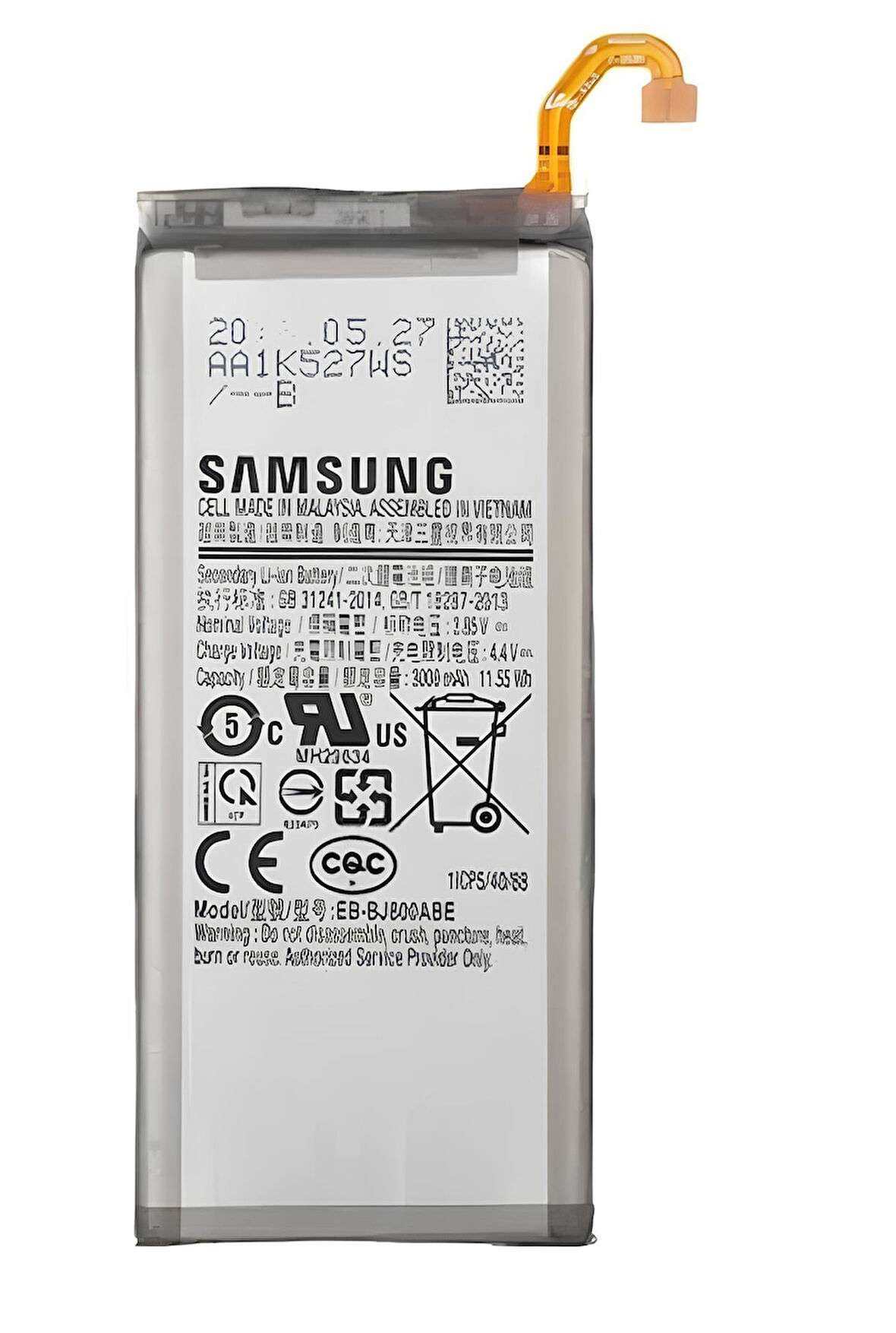 Samsung Galaxy J8 - SM-J810 Uyumlu Batarya Pil Sıfır Orijinal