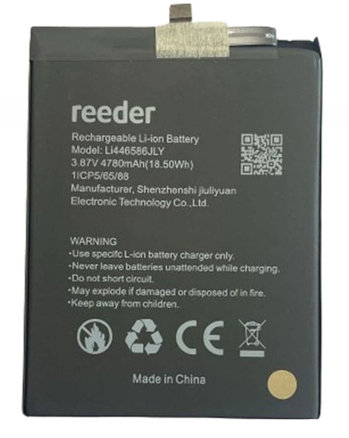 Reeder P13 Plus Uyumlu Batarya Pil Sıfır Orijinal