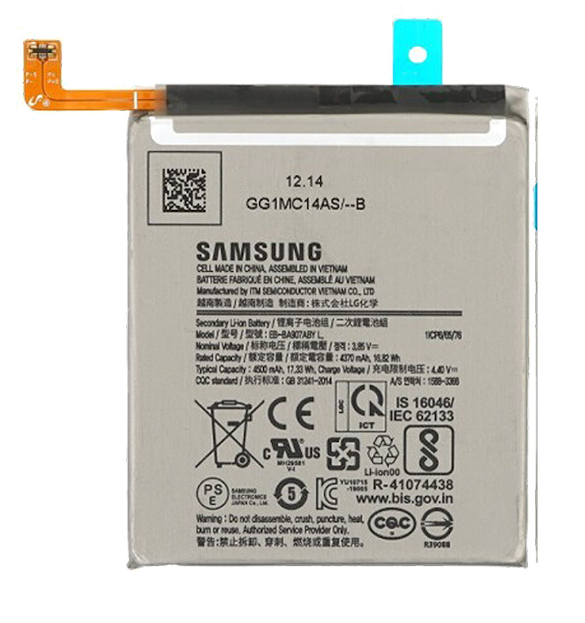 Samsung Galaxy S10 LİTE - SM-N770 Uyumlu Batarya Pil Sıfır Orijinal