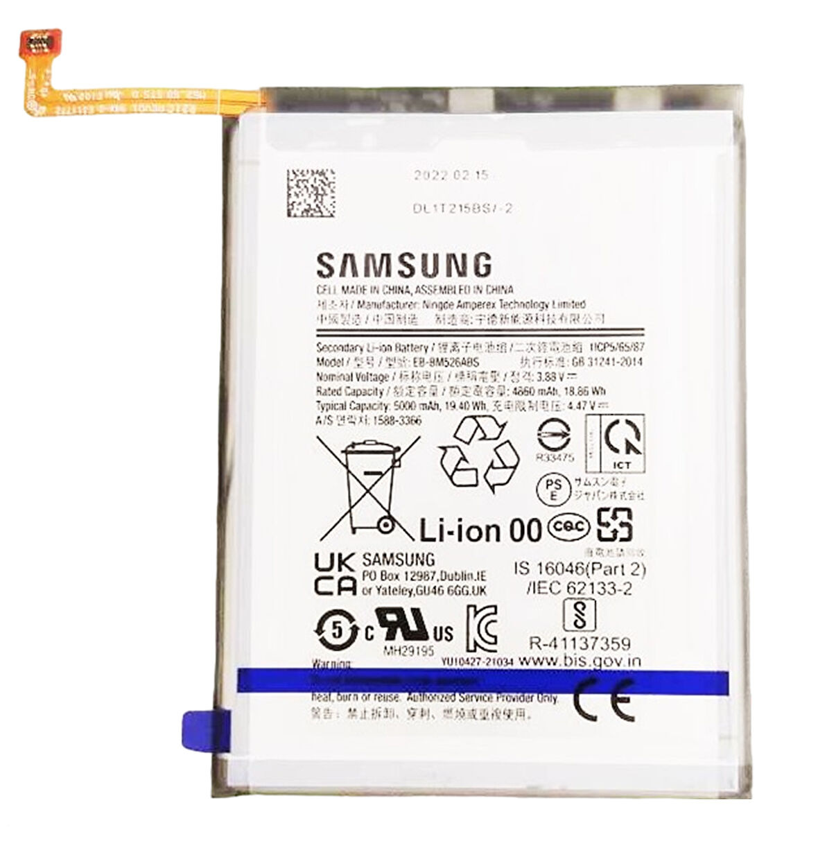 Samsung Galaxy M33 - SM-M336 - Uyumlu Batarya Pil Sıfır Orijinal