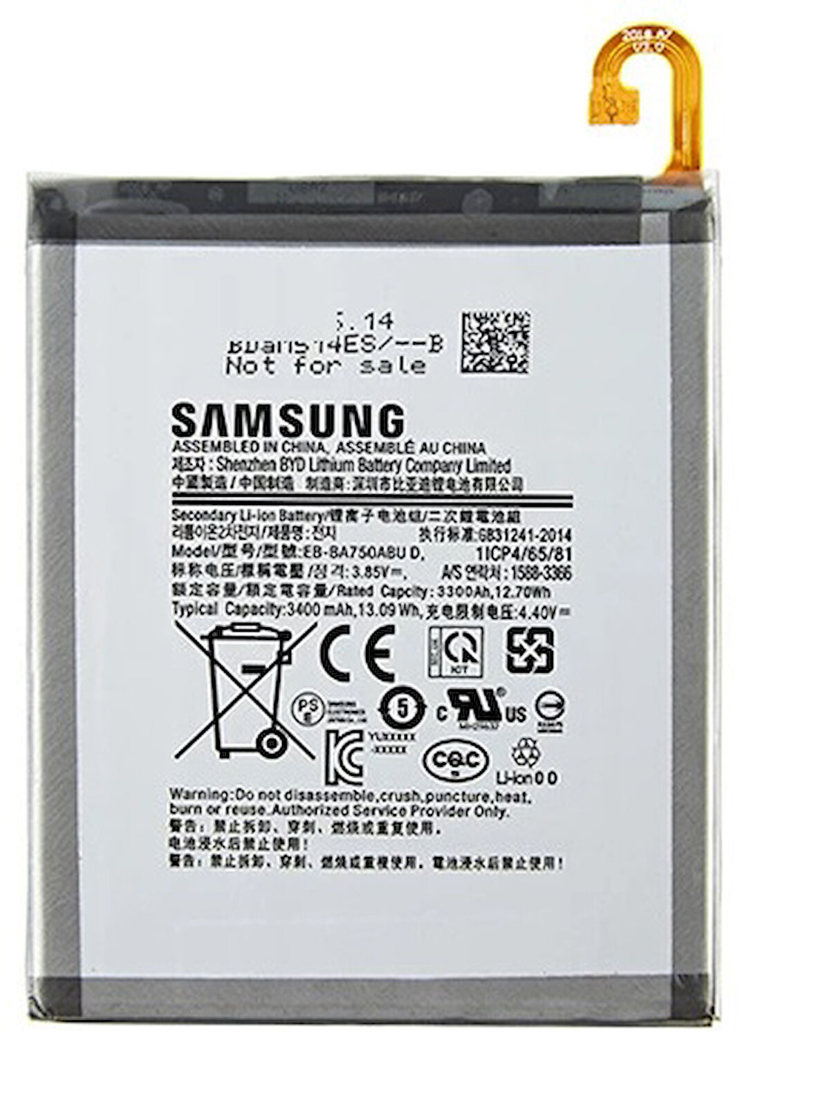 Samsung Galaxy M10 - Uyumlu Batarya Pil Sıfır Orijinal