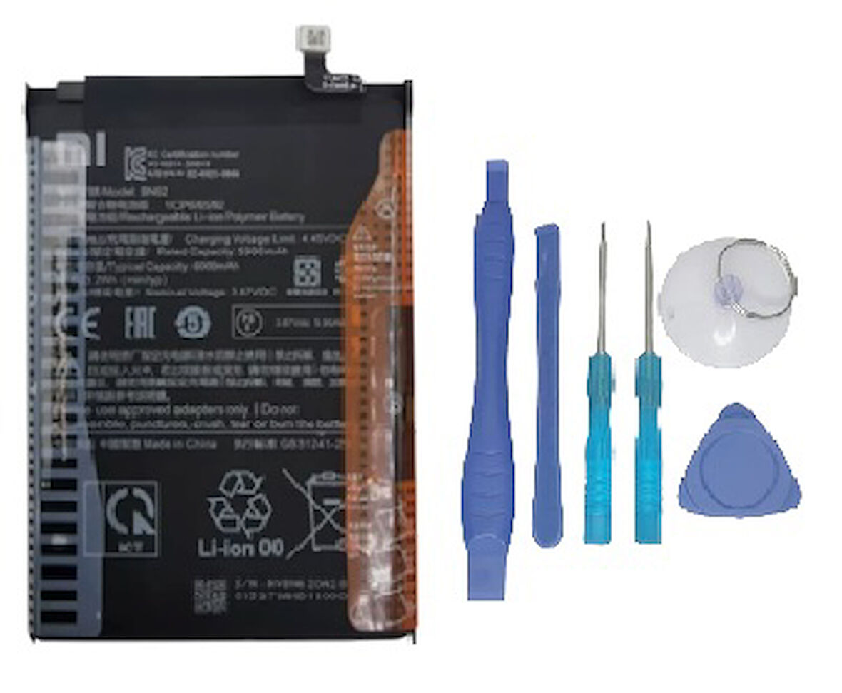 Xiaomi POCO M3 - BN 62 - Uyumlu Batarya Pil Sıfır Orijinal + TAMİR SETİ